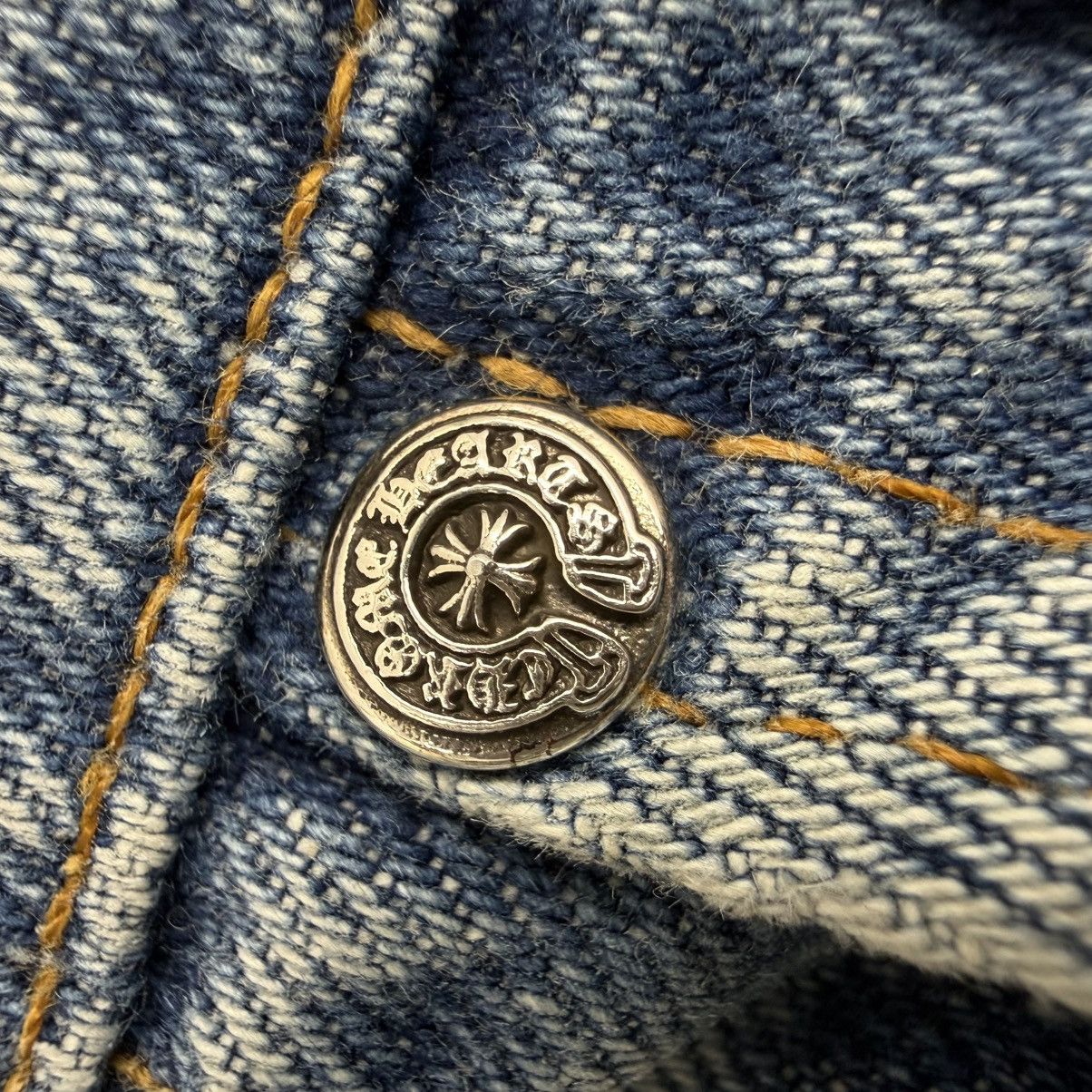 Chrome Hearts Chrome Hearts Cheetah Cross Patch Denim St. Barth Excluisve Size US 33 - 7 Thumbnail
