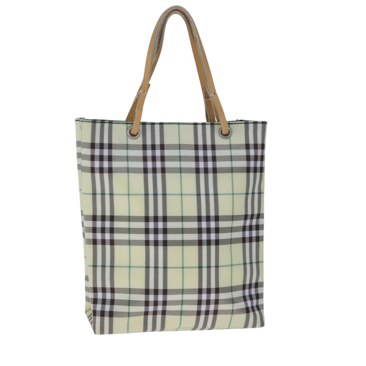 Burberry Burberry Nova Check Hand Bag Nylon Yellow Size ONE SIZE - 2 Thumbnail