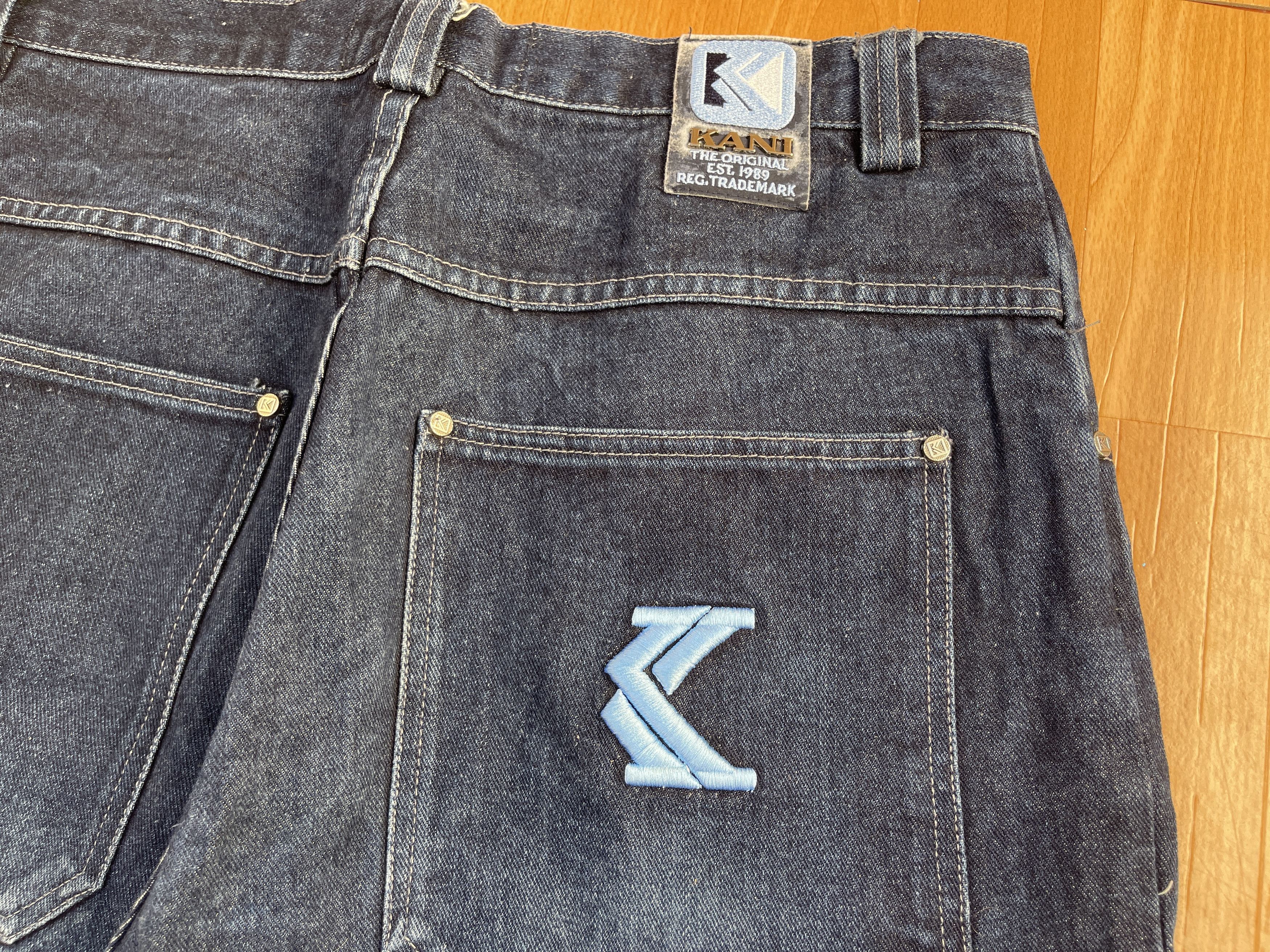 Karl Kani KARL KANI jeans, baggy, vintage Kani jeans, 90s hip hop W 32 Size US 32 / EU 48 - 8 Thumbnail