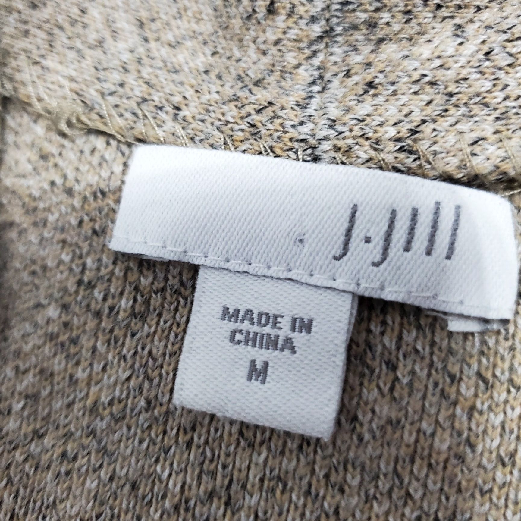 J. Jill J Jill Cardigan Women M Brown Marled 2 Button Long Sweater Pockets Layering Size M / US 6-8 / IT 42-44 - 3 Thumbnail