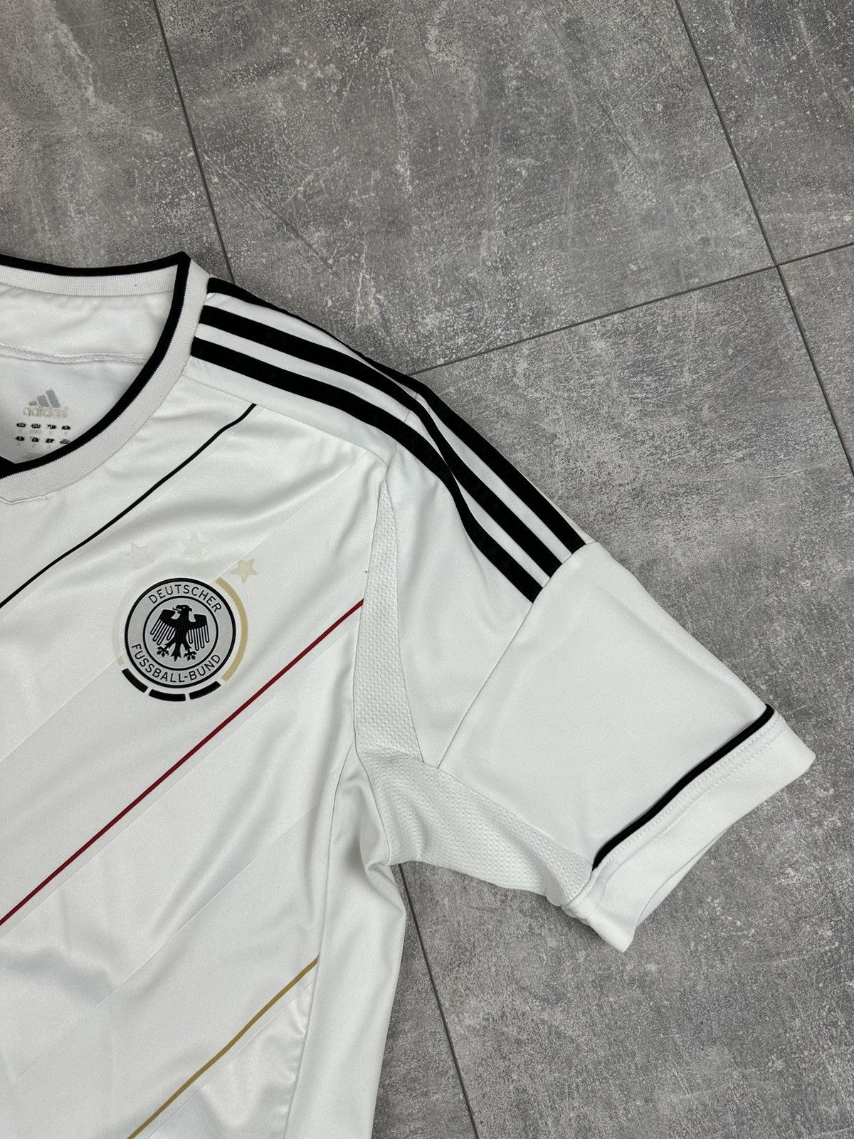 Adidas Adidas Deutscher Fussball Bund Home Soccer Football jersey Size US S / EU 44-46 / 1 - 2 Thumbnail