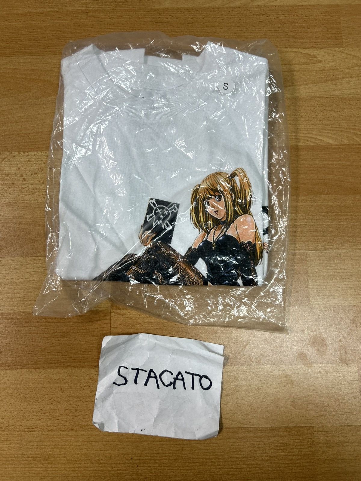 Gnarcotic × Rap Tees Gnarcotic Lil Gnar Misa Amane Tee White Size US S / EU 44-46 / 1 - 2 Thumbnail