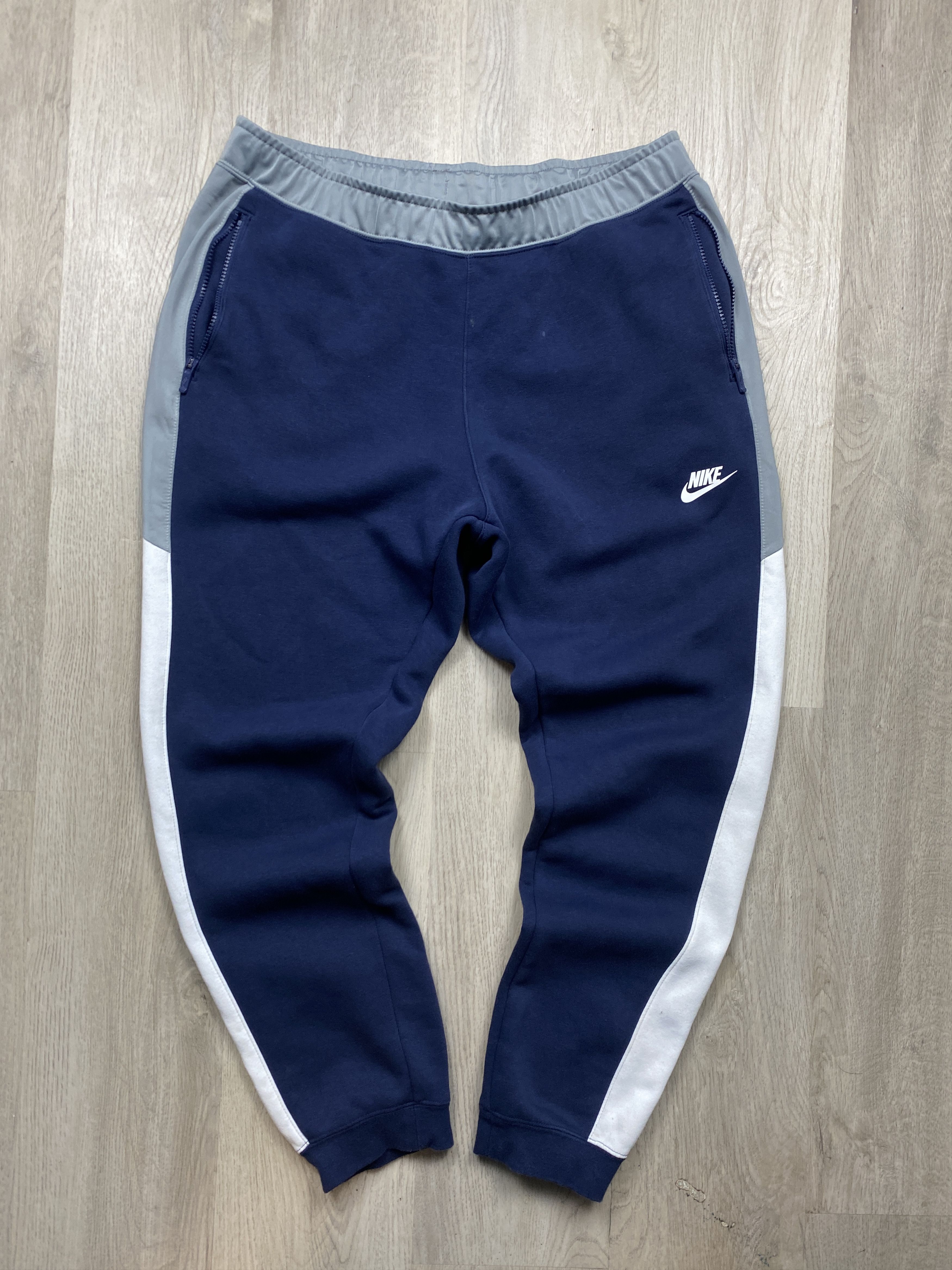 Nike × Vintage Nike Vintage Baggy Sweatpants Cotton Pants Y2K Swoosh Size US 34 / EU 50 - 1 Thumbnail