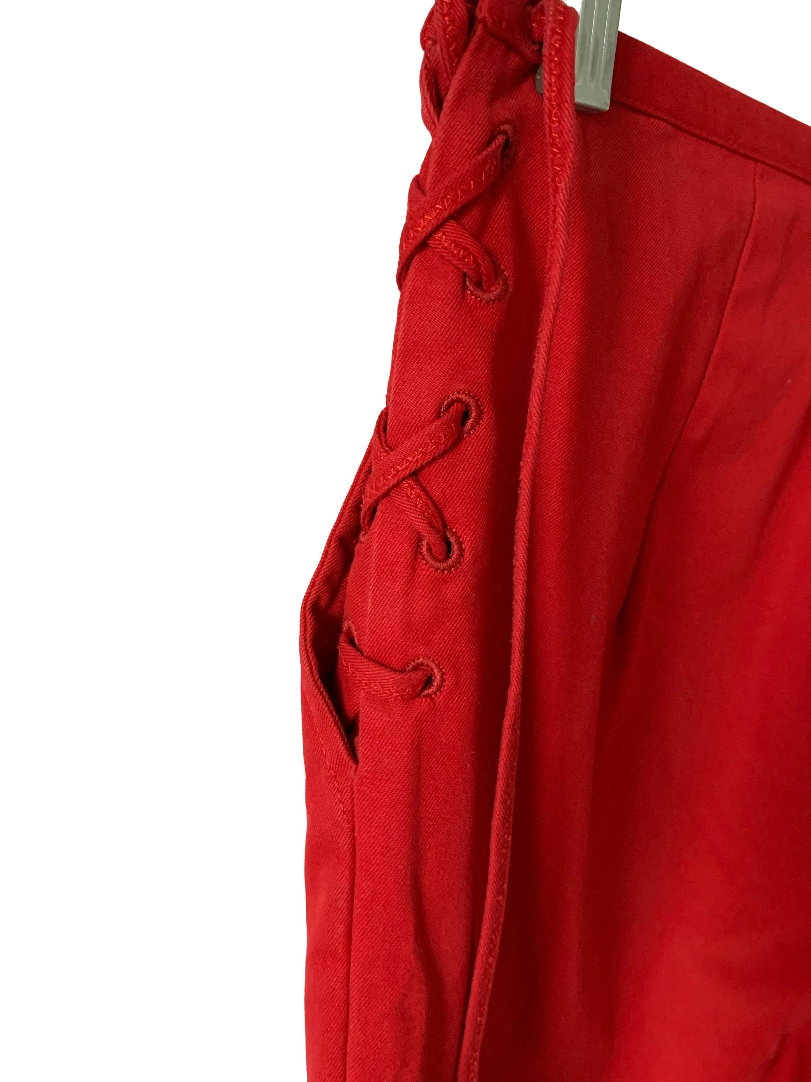 Miu Miu Miu Miu SS 1998 cotton capri pants Size 28" / US 6 / IT 42 - 3 Thumbnail