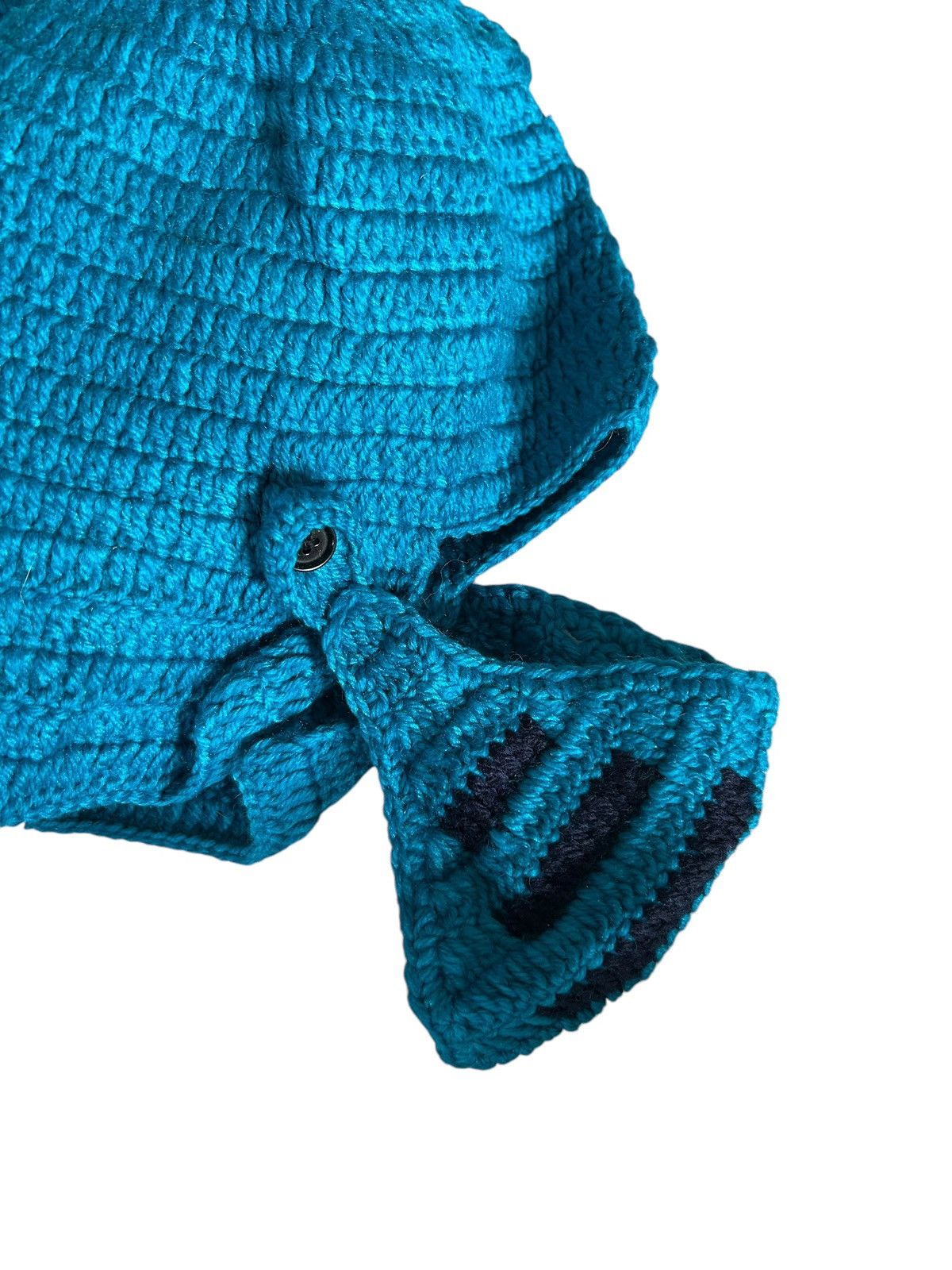 Japanese Brand × Kapital × Vintage Rare Crochet Knitted Handmade Mohawk Balaclava Masked Size ONE SIZE - 8 Thumbnail