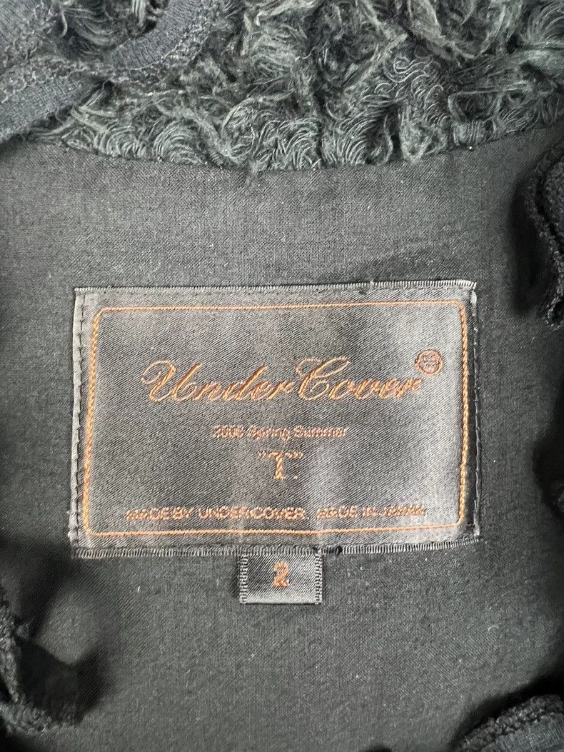 UNDERCOVER size 2 06 SS « T » Fur Vest Jacket 2505-Nextarr