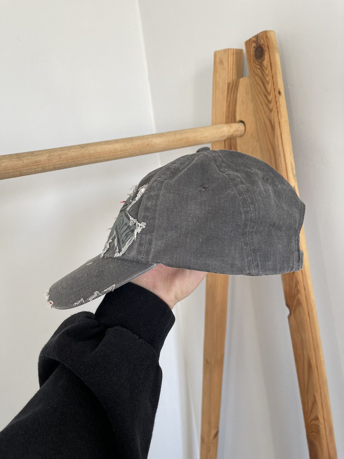 Hysteric Glamour 90s Archive Y2k Diesel Style Distressed Cross Punk Emo Cap Size ONE SIZE - 2 Thumbnail