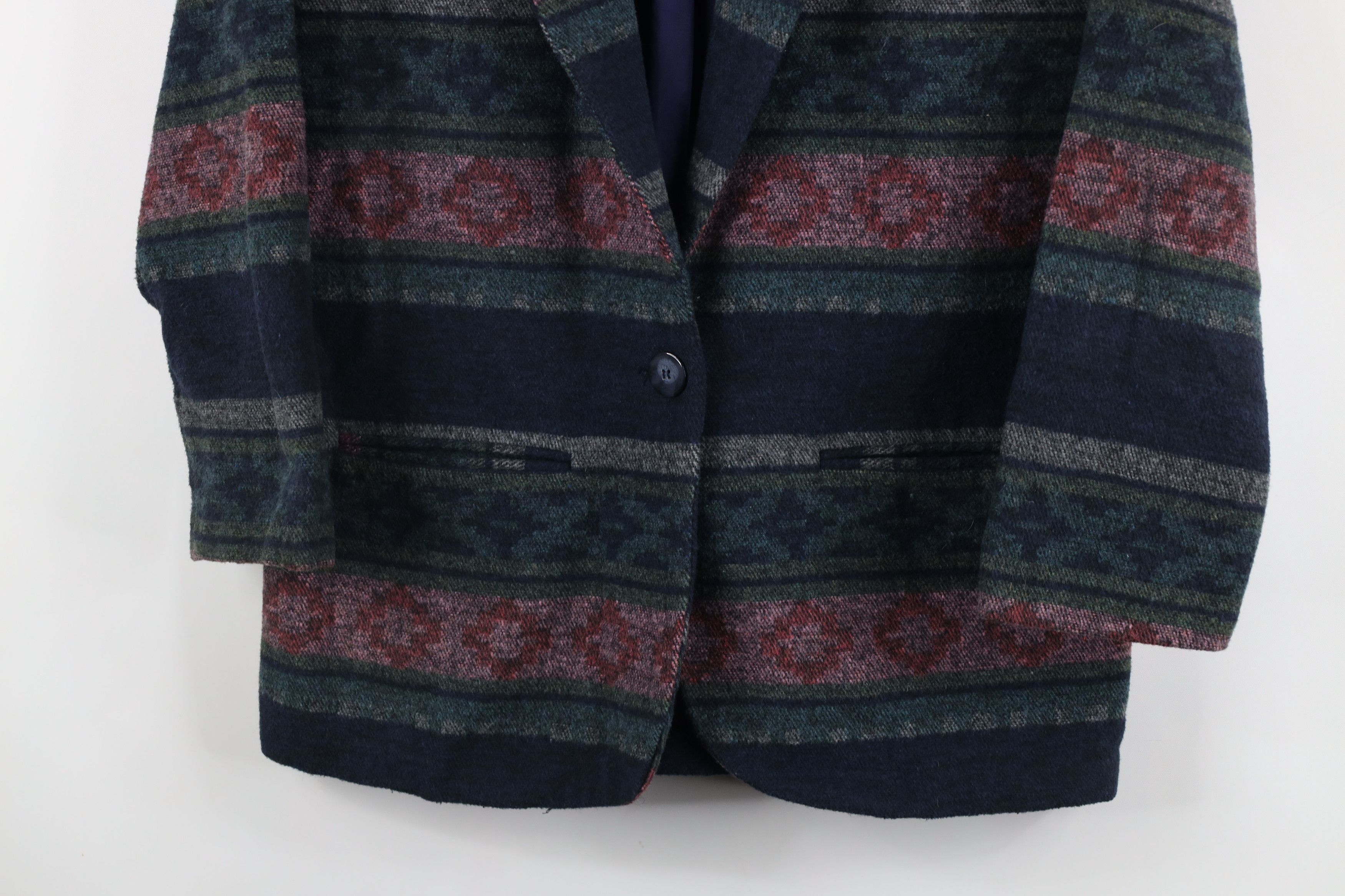 Vintage Vintage 90s Streetwear Southwestern Fiesta Blazer Jacket USA Size M / US 6-8 / IT 42-44 - 3 Thumbnail