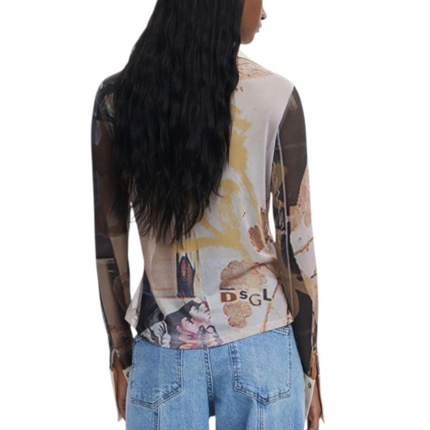 Desigual Desigual Women Shirt Size M / US 6-8 / IT 42-44 - 3 Thumbnail