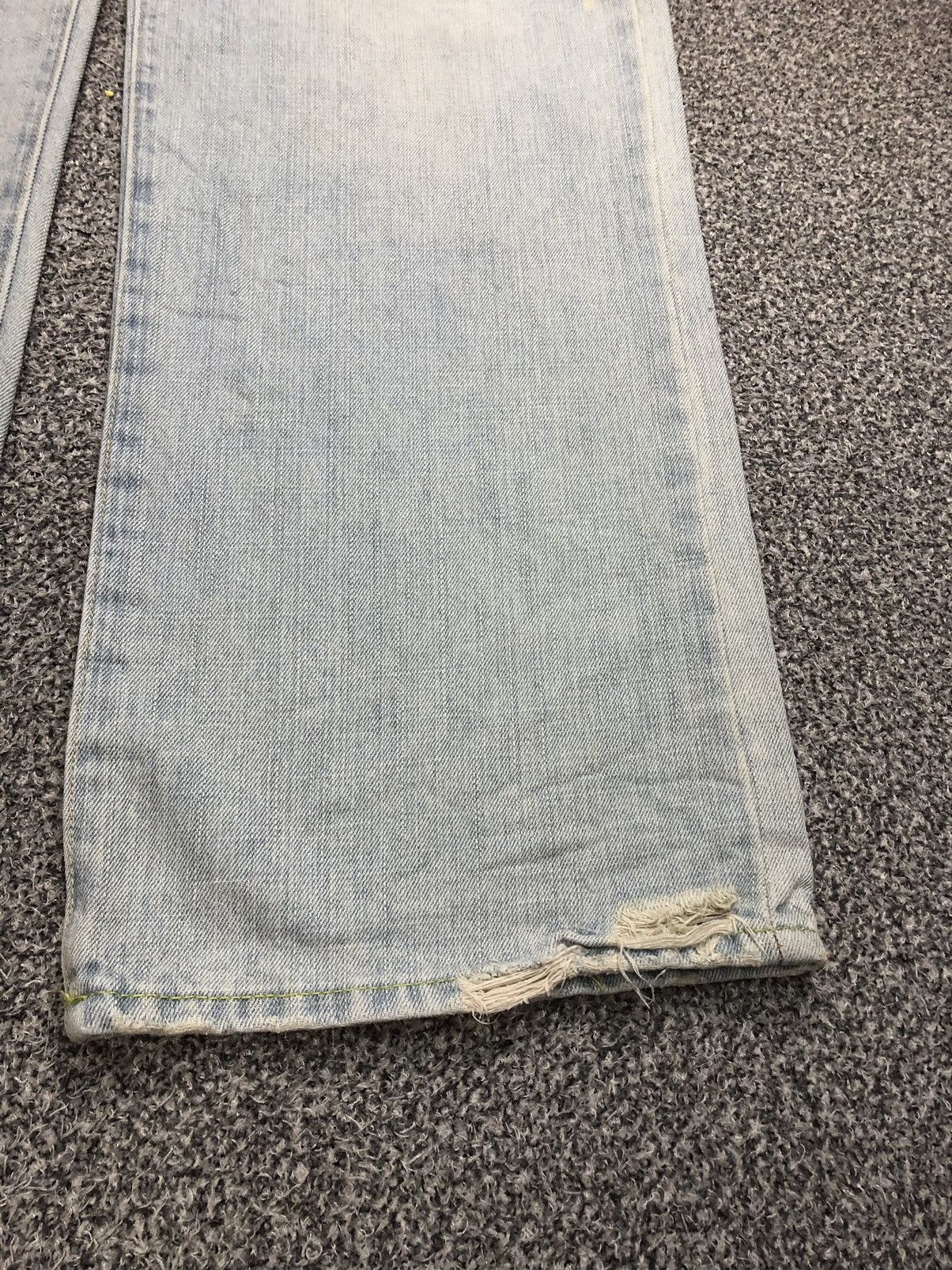 Abercrombie & Fitch Vintage Crazy Distressed Abercrombie And Fitch Flare Jeans Size US 33 - 9 Thumbnail