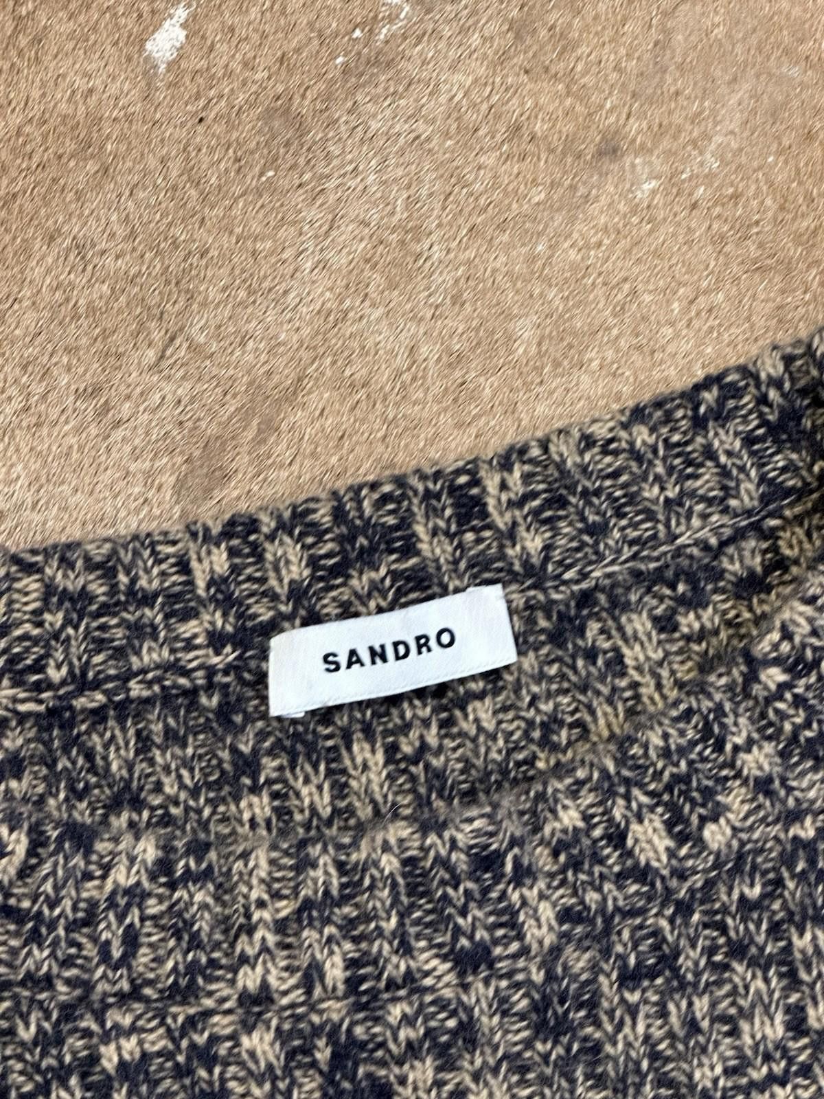 Sandro Sandro Sweater Melange Size US M / EU 48-50 / 2 - 2 Thumbnail