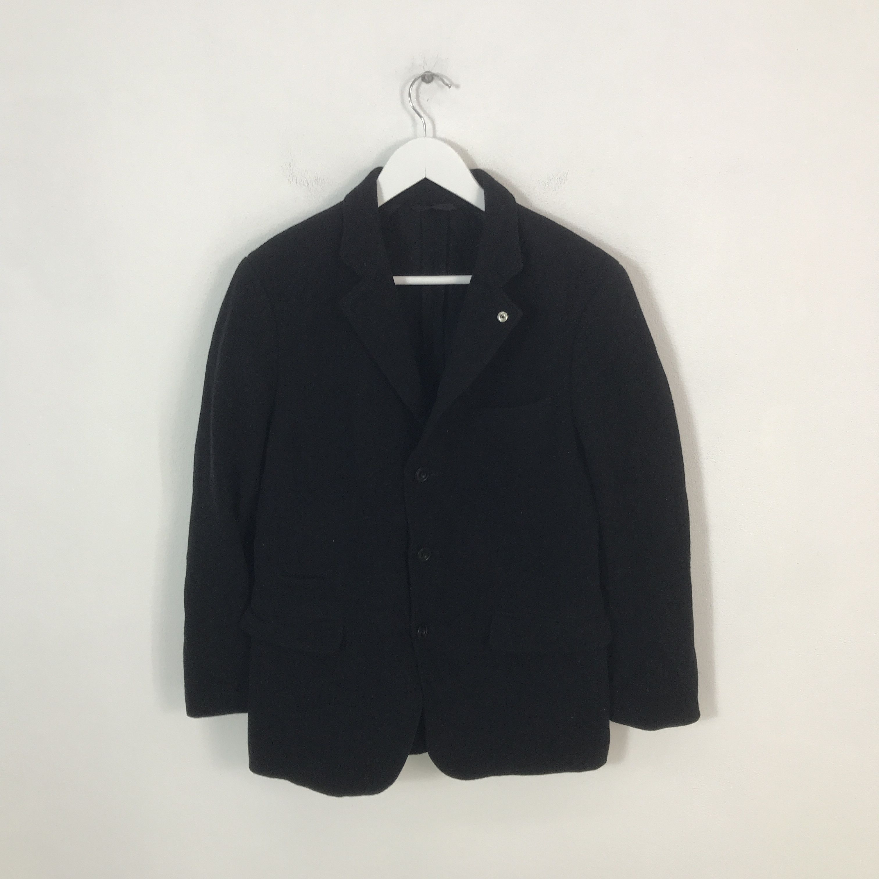 Lemaire × Uniqlo Uniqlo x lemaire Wool Black jacket Size US M / EU 48-50 / 2 - 1 Thumbnail