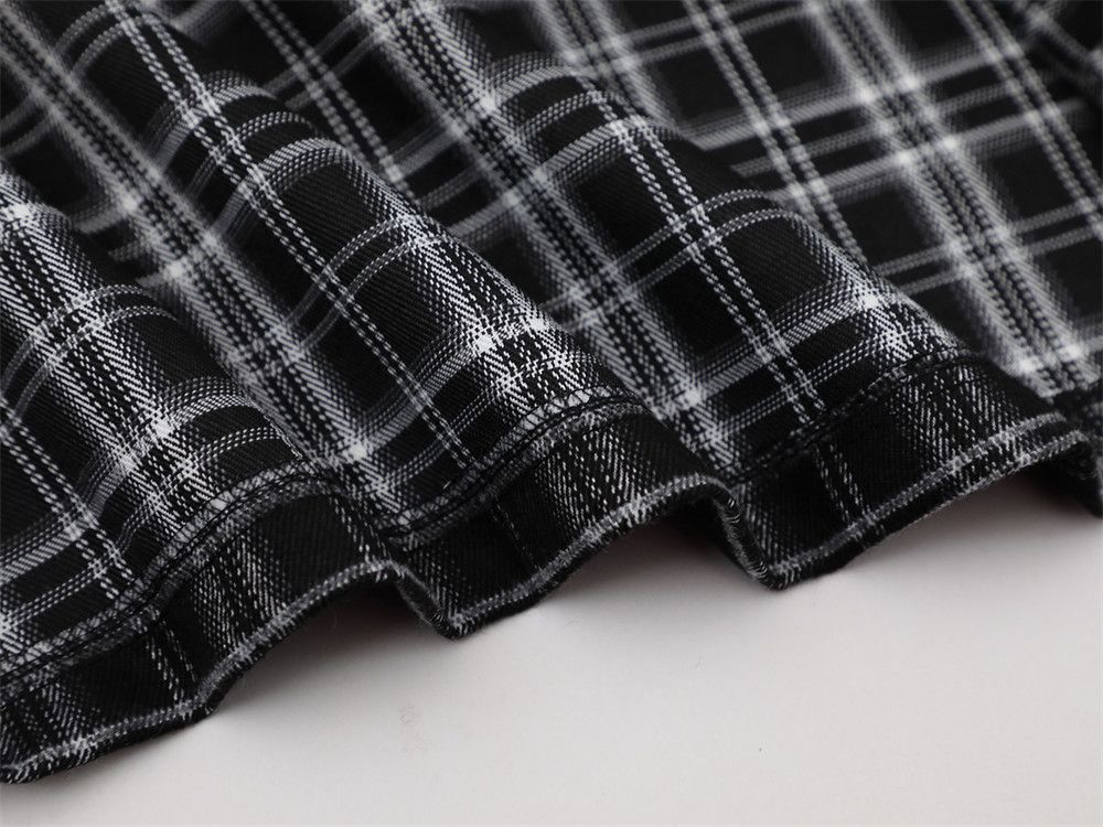 Vintage Men's Japanese Retro Plaid Casual Shirt with Embroidery Size US M / EU 48-50 / 2 - 5 Thumbnail
