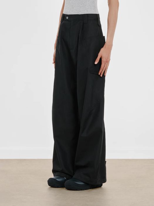 Kiko Kostadinov Kiko Kostadinov Crow Black Meno Trousers | Grailed