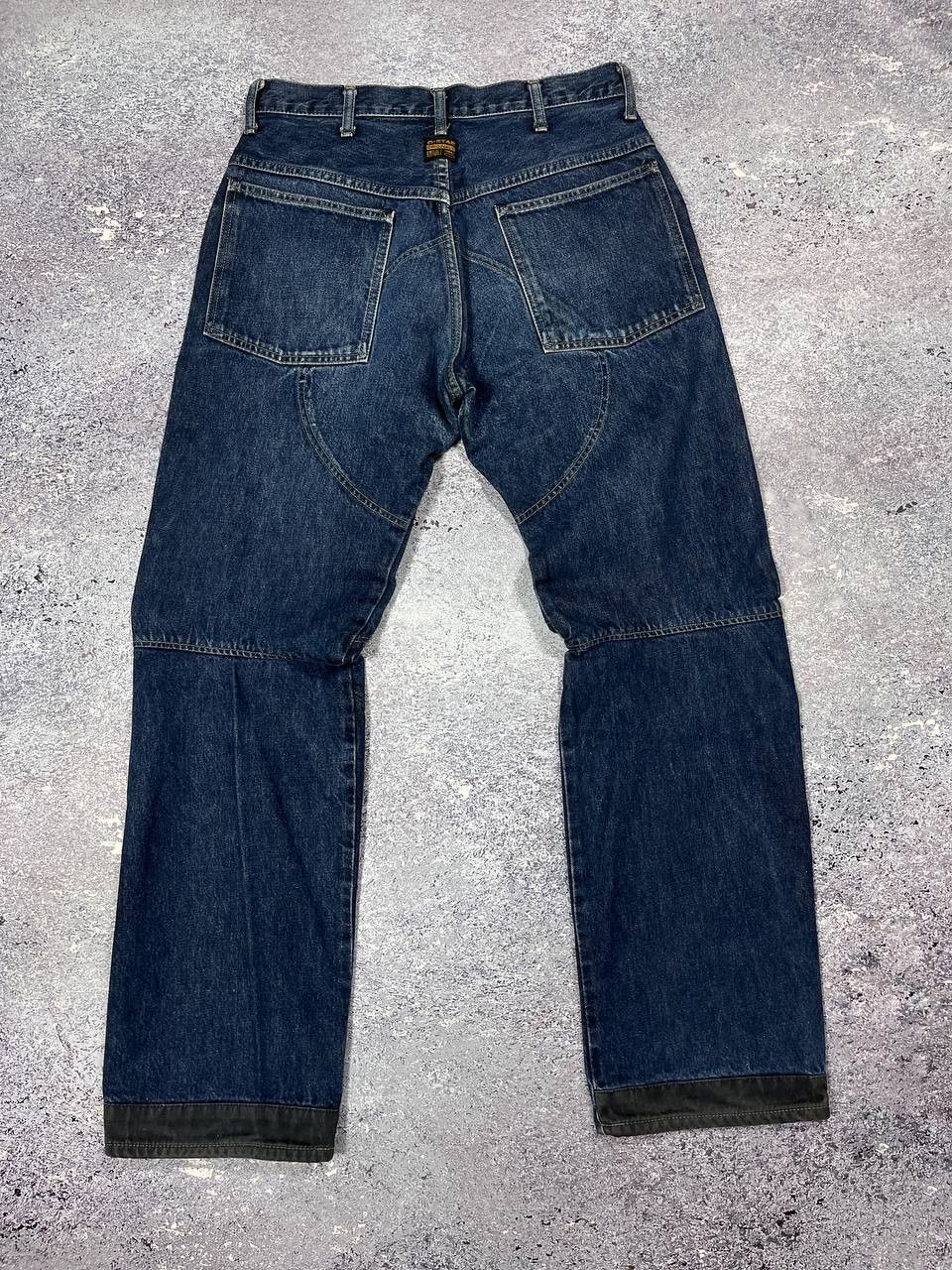 G-Star G-Star Raw Denim Elwood 5620 fit double knee blue jeans Size US 31 - 2 Thumbnail