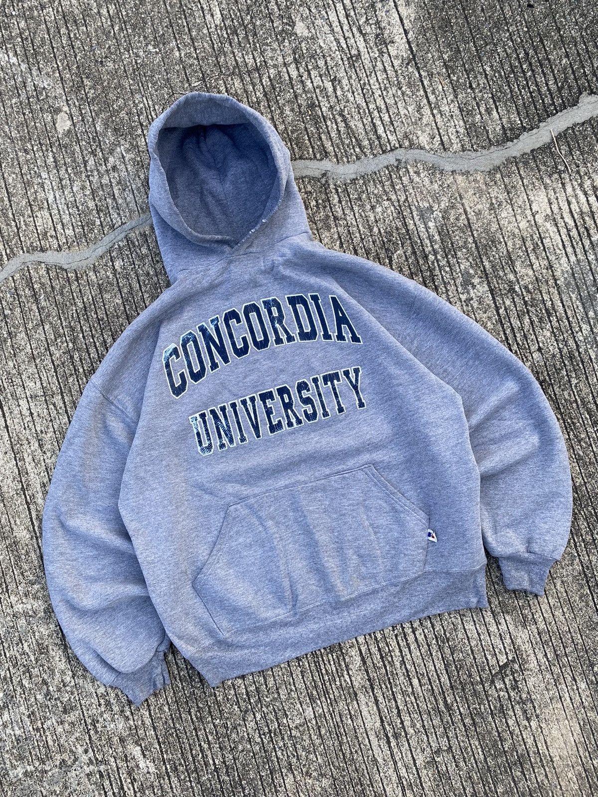 Russell Athletic Vintage Russell Athletic Hoodie “CONCORDIA” Size US L / EU 52-54 / 3 - 3 Thumbnail