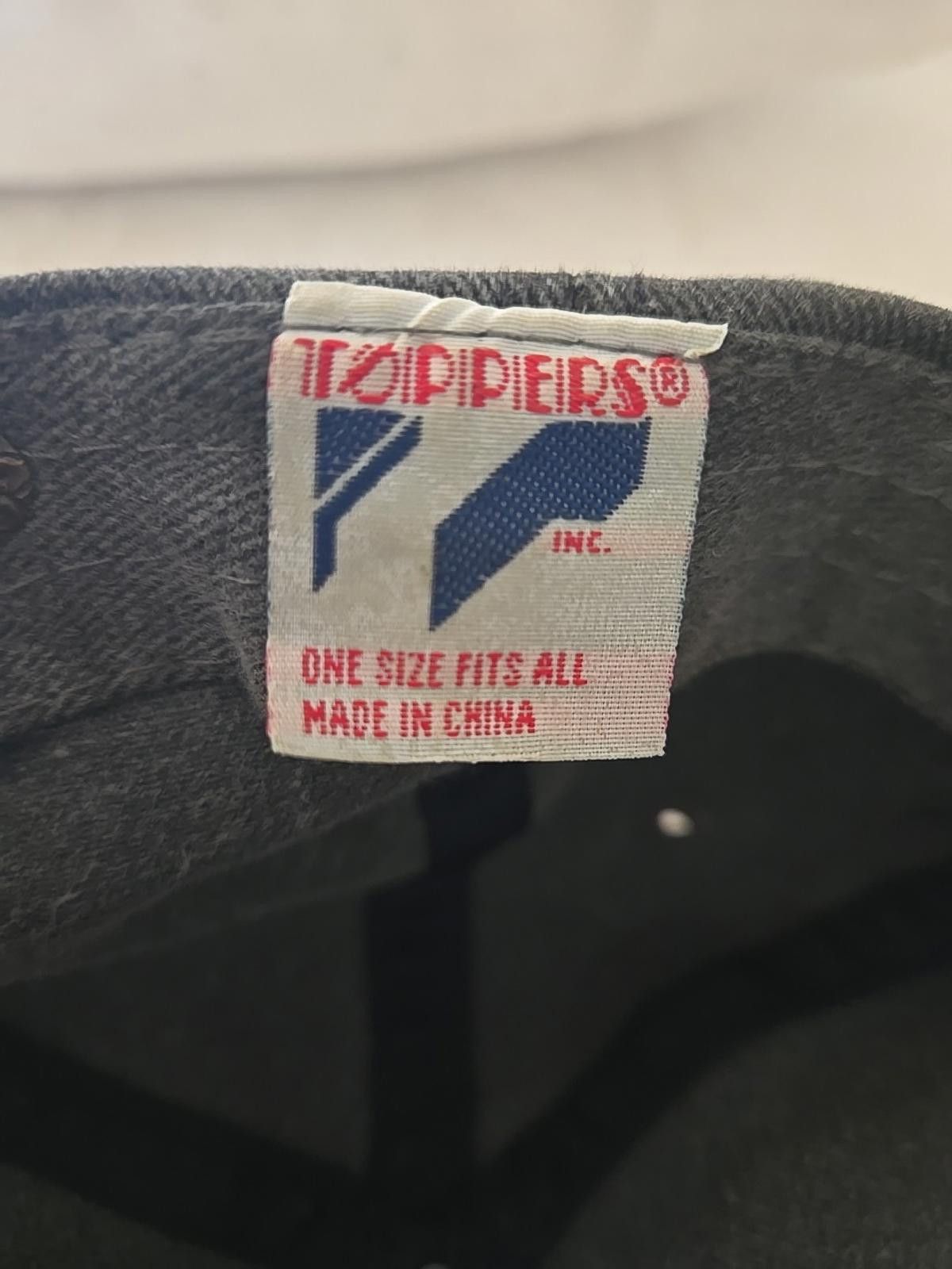 Topperz BB King World Tour vtg Toppers Hat Cap Adjustable Suede Size ONE SIZE - 5 Thumbnail
