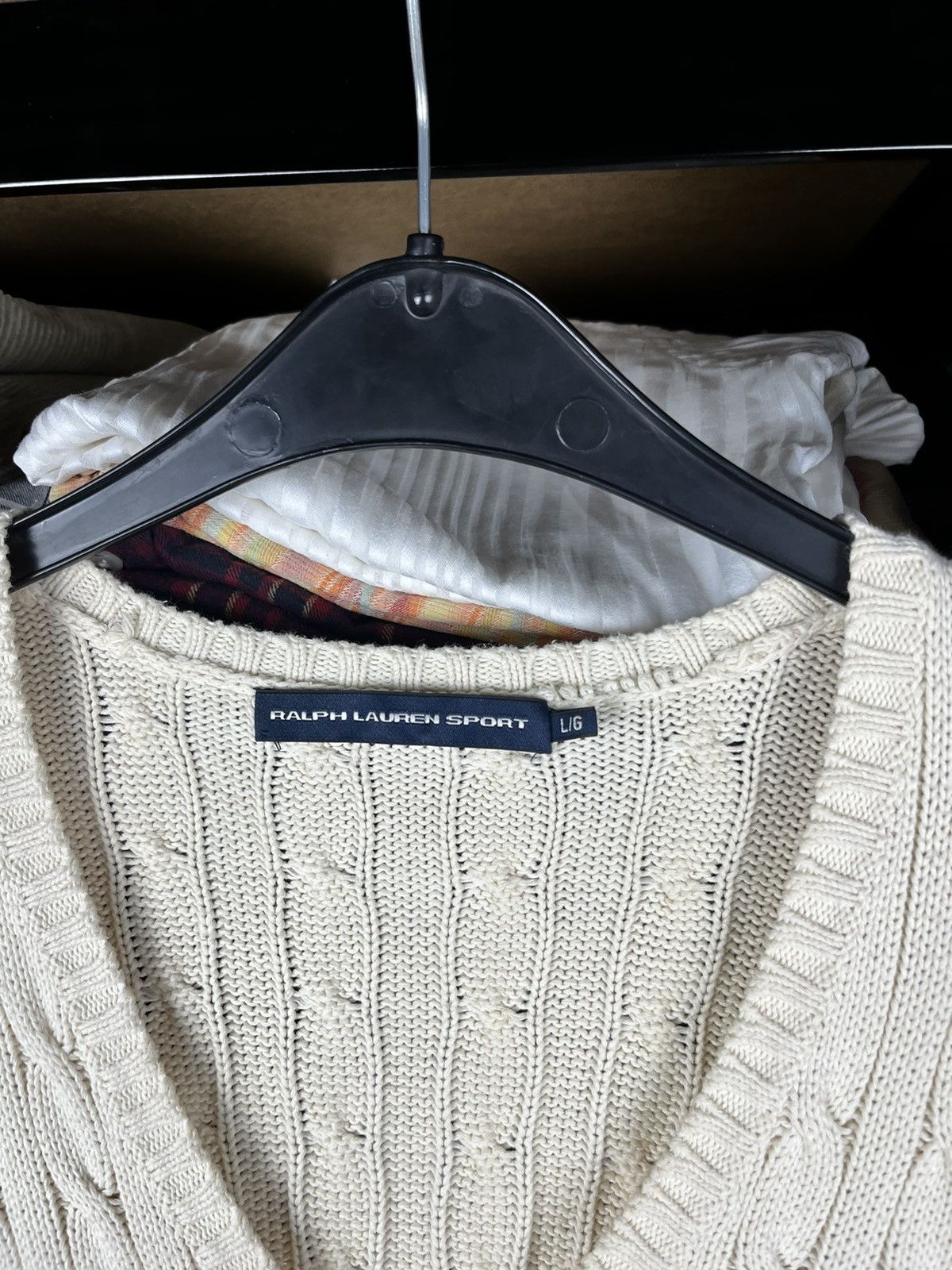 Polo Ralph Lauren × Ralph Lauren × Vintage Ralph Lauren knit pullover old money Size L / US 10 / IT 46 - 4 Thumbnail