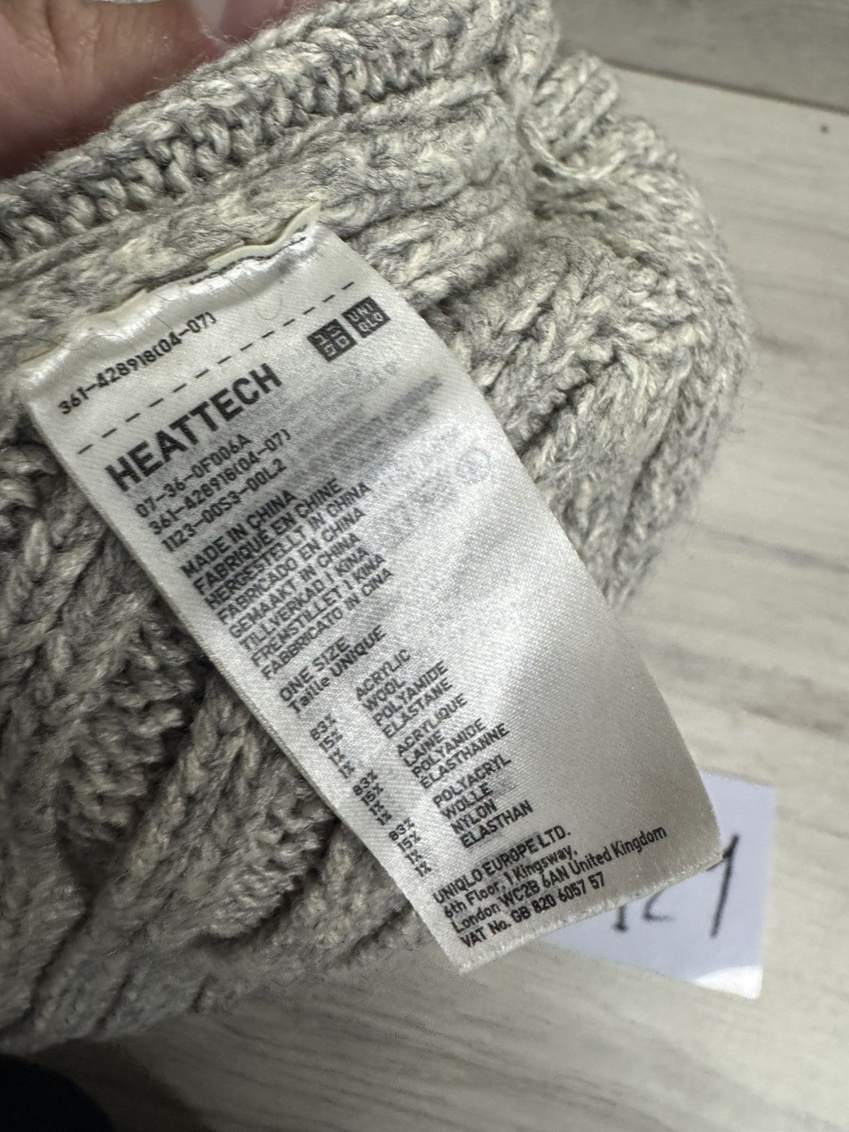 Uniqlo Uniqlo hat cap Size ONE SIZE - 3 Thumbnail