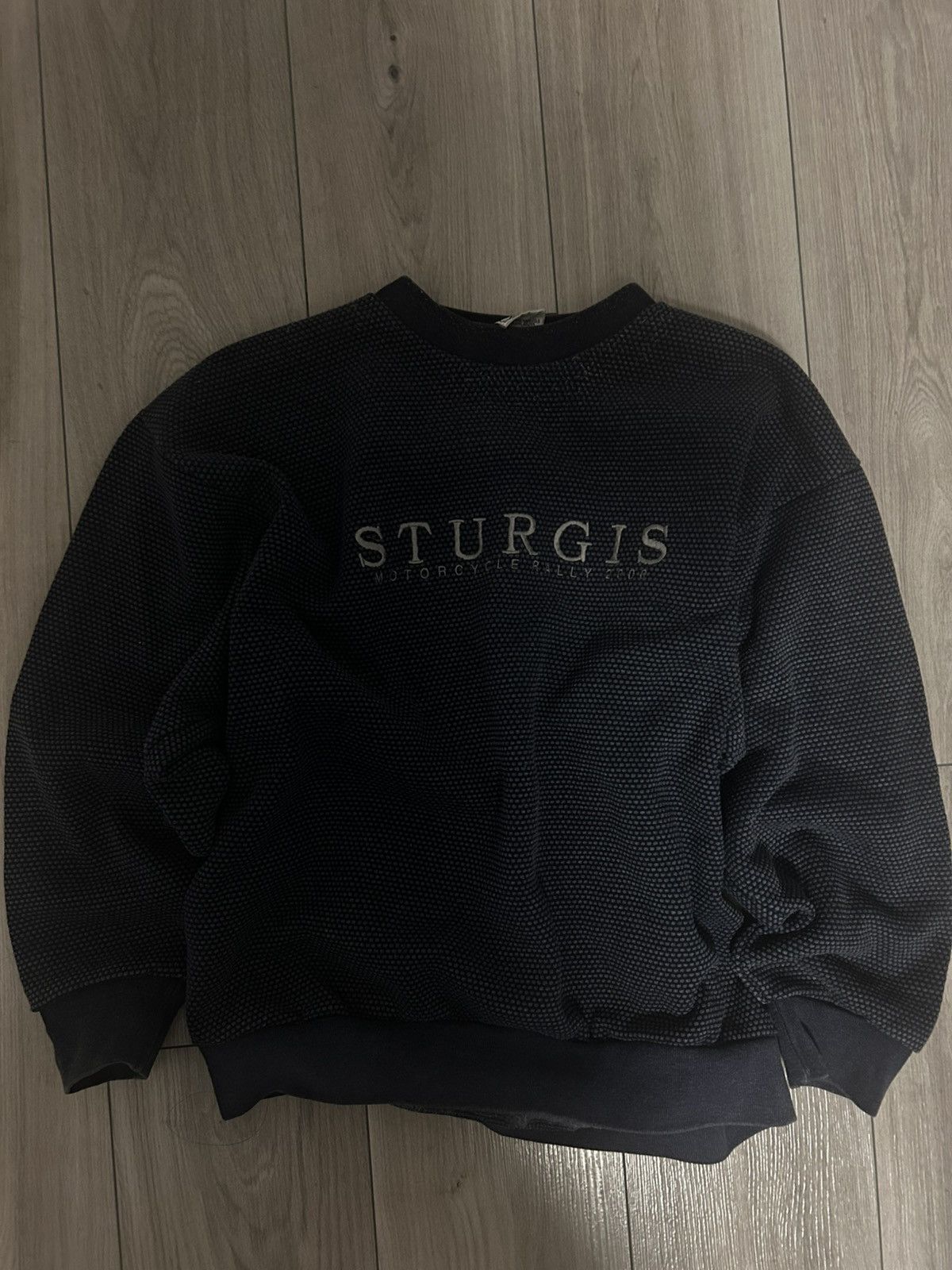 Other ARCHIVAL 2000 Sturgis Waffle-Knit Made in USA Sun-Faded Navy Size US M / EU 48-50 / 2 - 1 Thumbnail