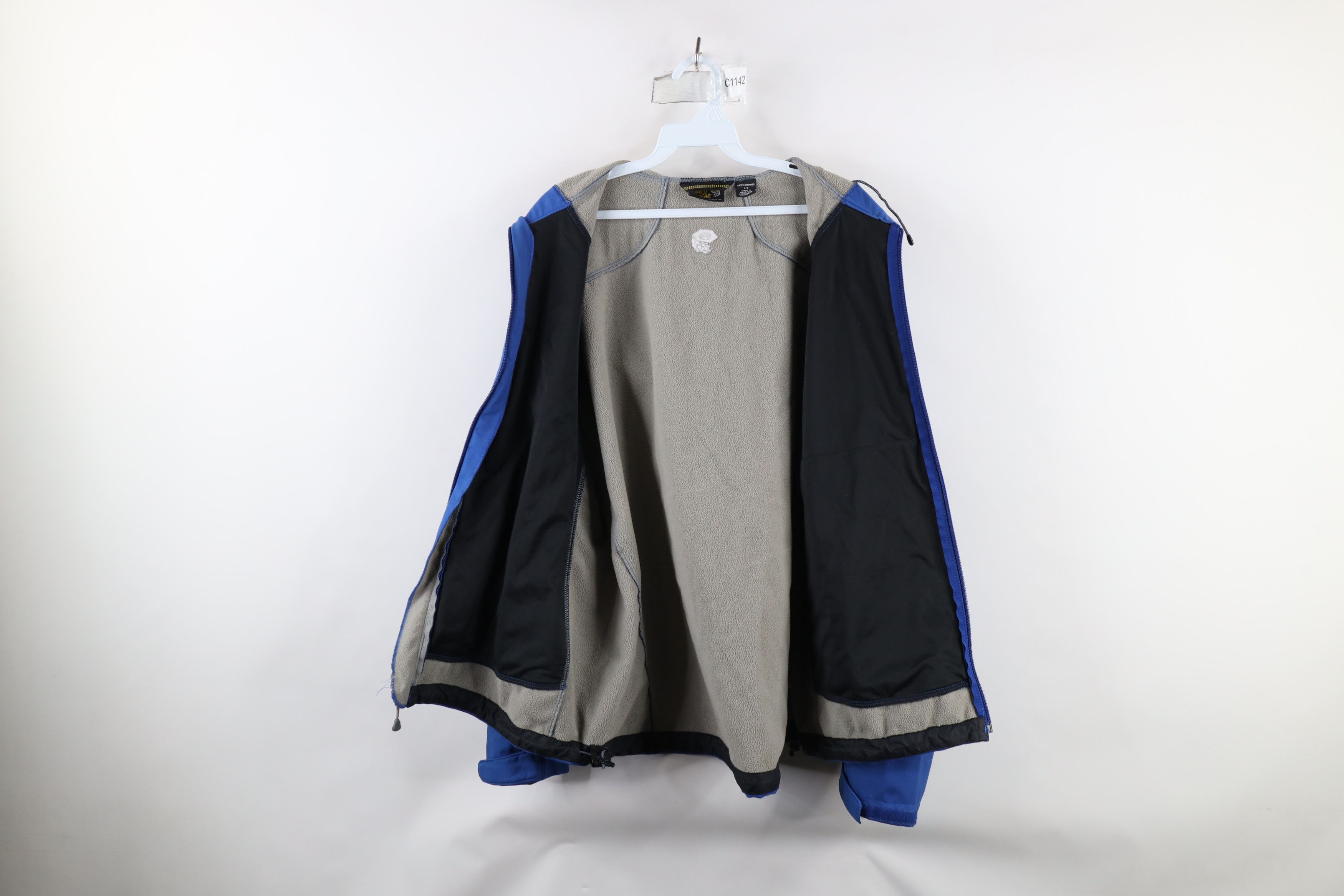 Mountain Hardwear × Vintage Mountain Hardwear Spell Out Fleece Lined Full Zip Jacket Size US L / EU 52-54 / 3 - 13 Thumbnail