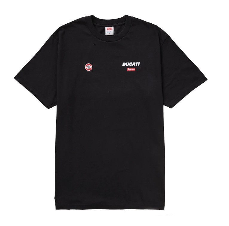 Supreme Supreme Ducati Logo Tee Black Size US L / EU 52-54 / 3 - 1 Thumbnail