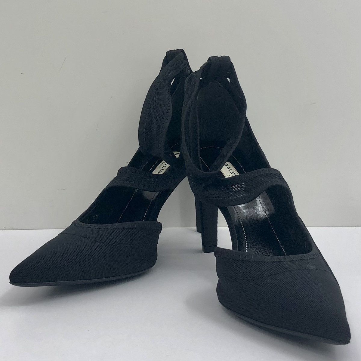 Authentic Balenciaga Suede D’Orsay Pumps Heels