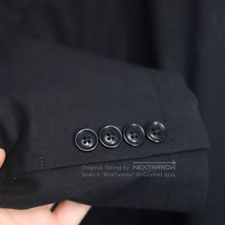 Yohji Yamamoto Yohji Yamamoto black jacket Size US M / EU 48-50 / 2 - 4 Thumbnail