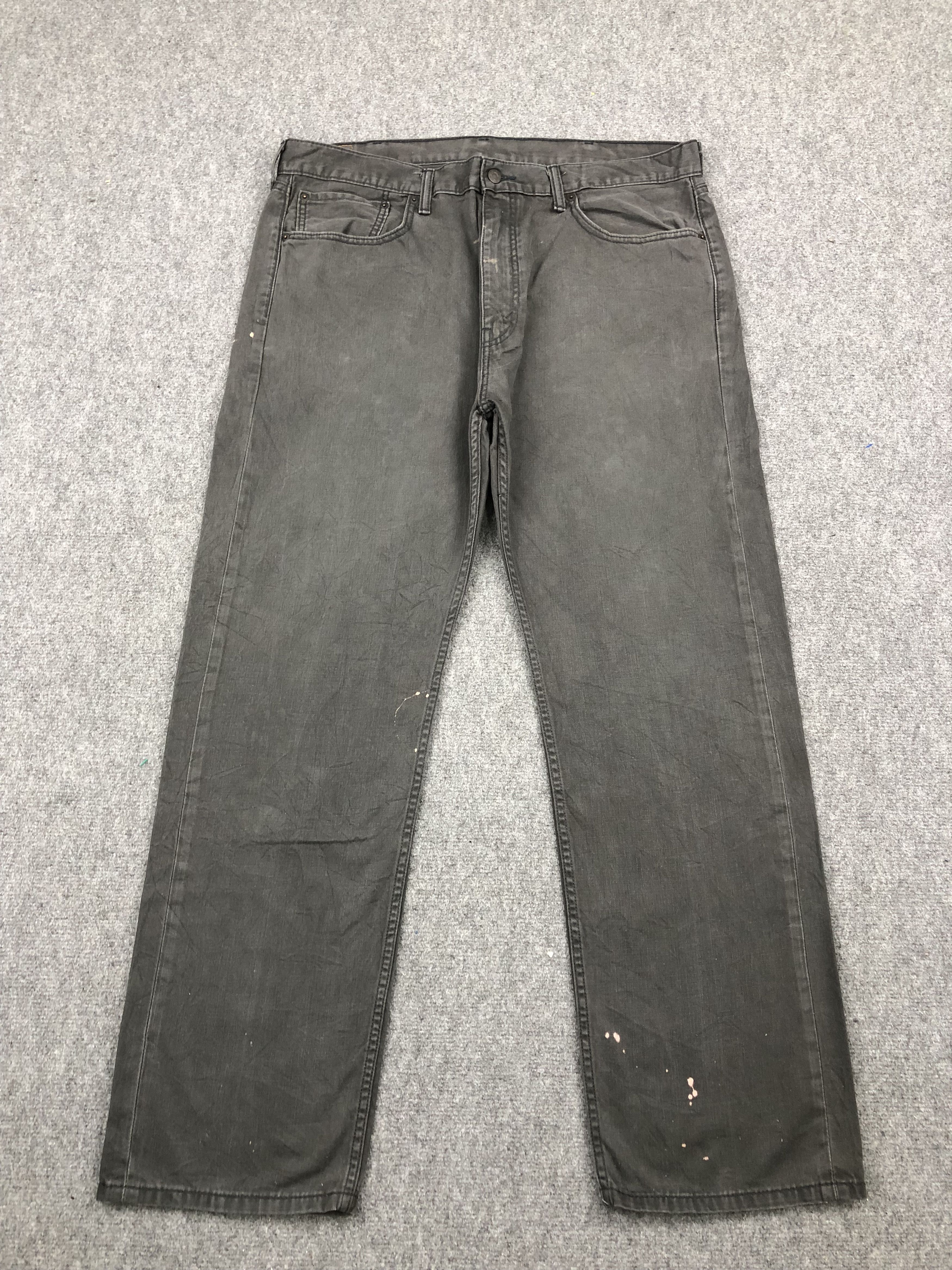 Levi's Faded Black Vintage Levis 505 Jeans DP1685 Size US 40 / EU 56 - 1 Thumbnail