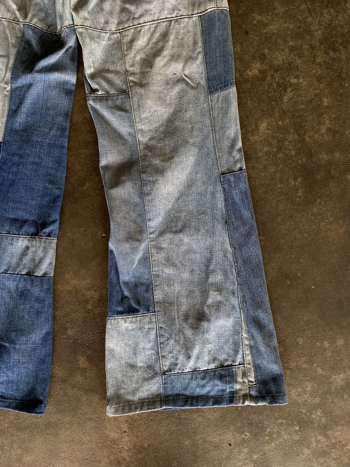 Kapital Kountry Y2k FLARE BLUSSOM IFSIXWASNINE DENIM PANTS Size US 27 - 10 Thumbnail