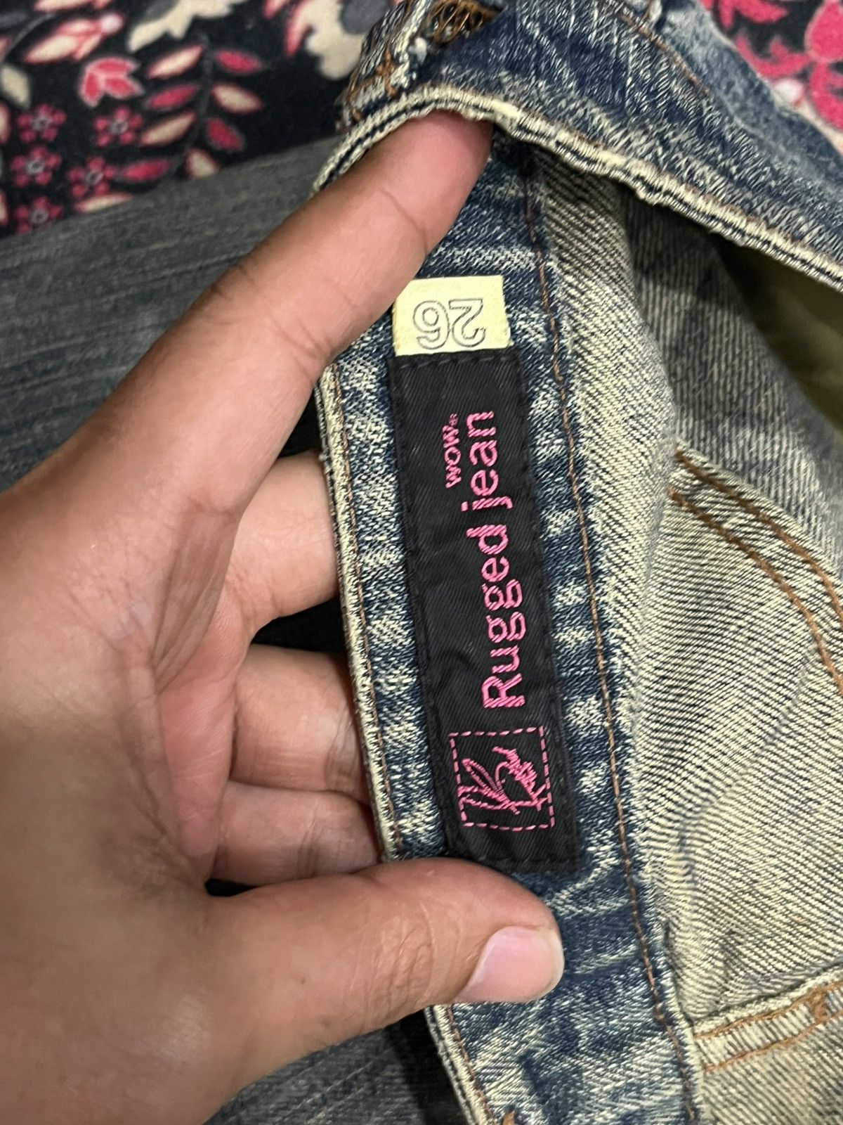 Japanese Brand Japanese Brand Rusty Blue Faded Washed Distressed Jeans Size 26" / US 2 / IT 38 - 16 Thumbnail