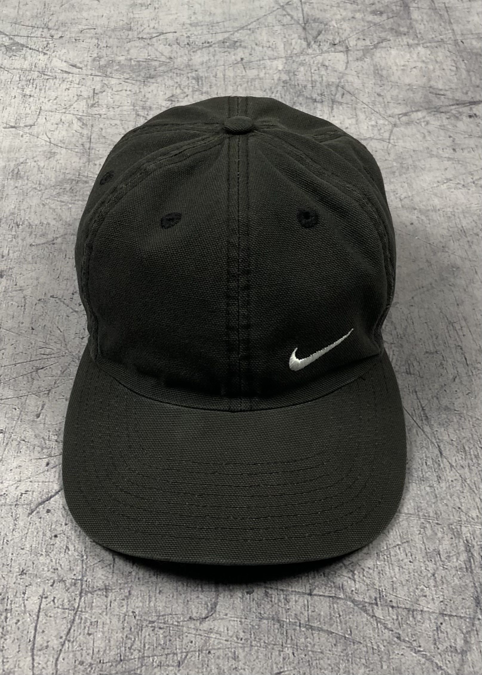 Nike Vintage Y2K Nike Double Swoosh Logo Cap gorpcore drill Size ONE SIZE - 1 Thumbnail
