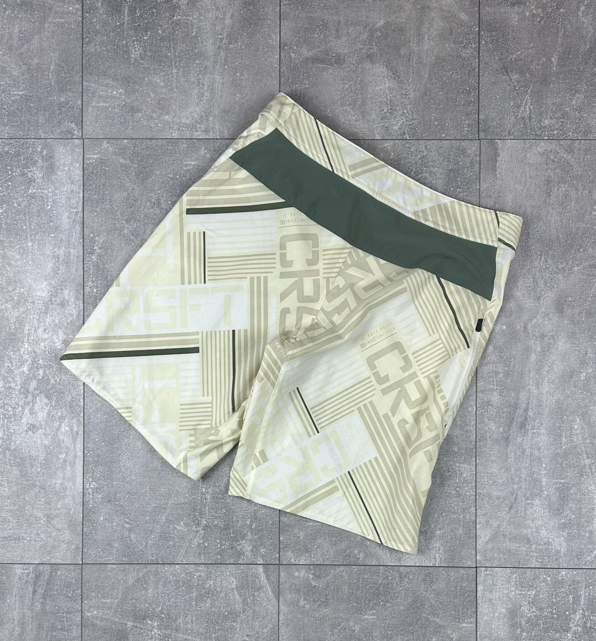Reebok Reebok CrossFit Geometric Print Logo Sport Short Size US 29 - 7 Thumbnail
