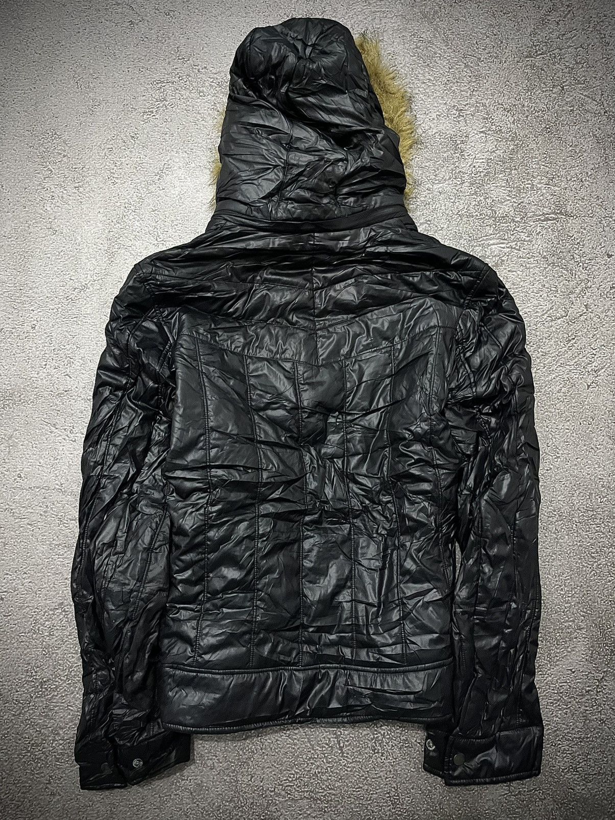 Michel Klein 2000s Michel Klein Homme Vkei Punk Fur Jacket Size US M / EU 48-50 / 2 - 4 Thumbnail