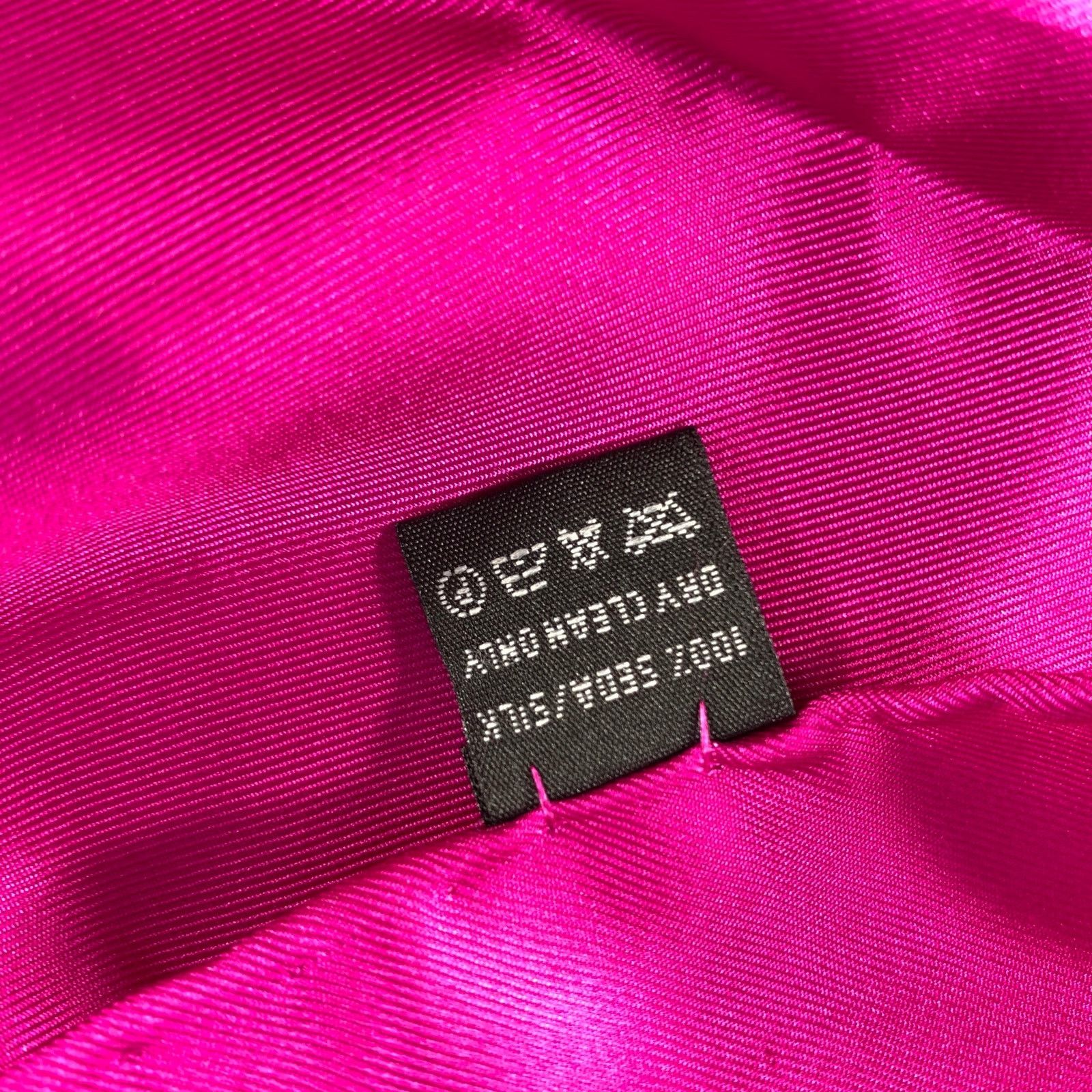 Other NO BRAND Pink Shimmer Silk Pocket Square Size ONE SIZE - 6 Thumbnail