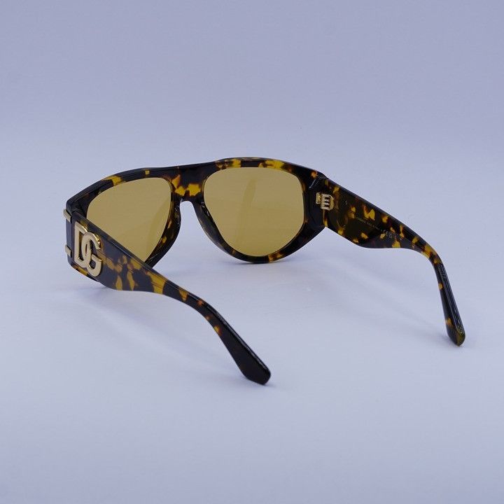 Dolce & Gabbana Dolce & Gabbana DG4499 3330/85 Sunglasses Havana Aviator Size ONE SIZE - 4 Thumbnail