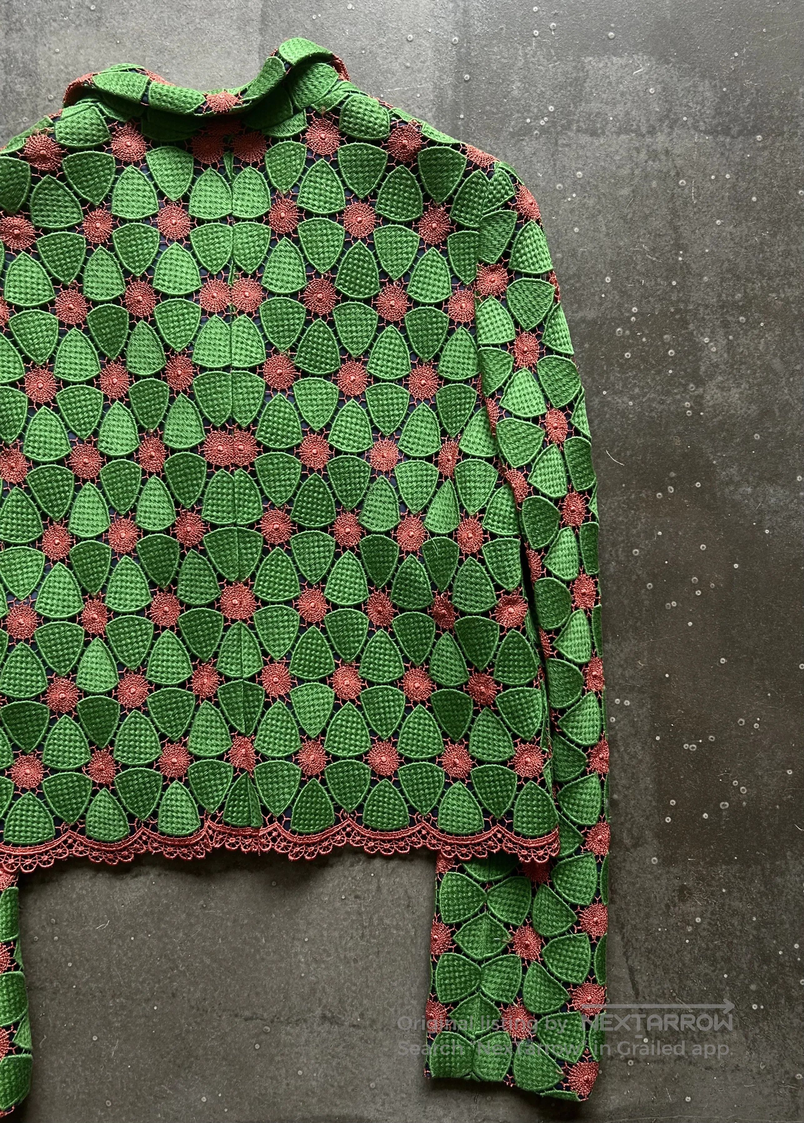 Comme des Garcons COMME des GARÇONS Crochet Embroidery Robe. Size M / US 6-8 / IT 42-44 - 5 Thumbnail
