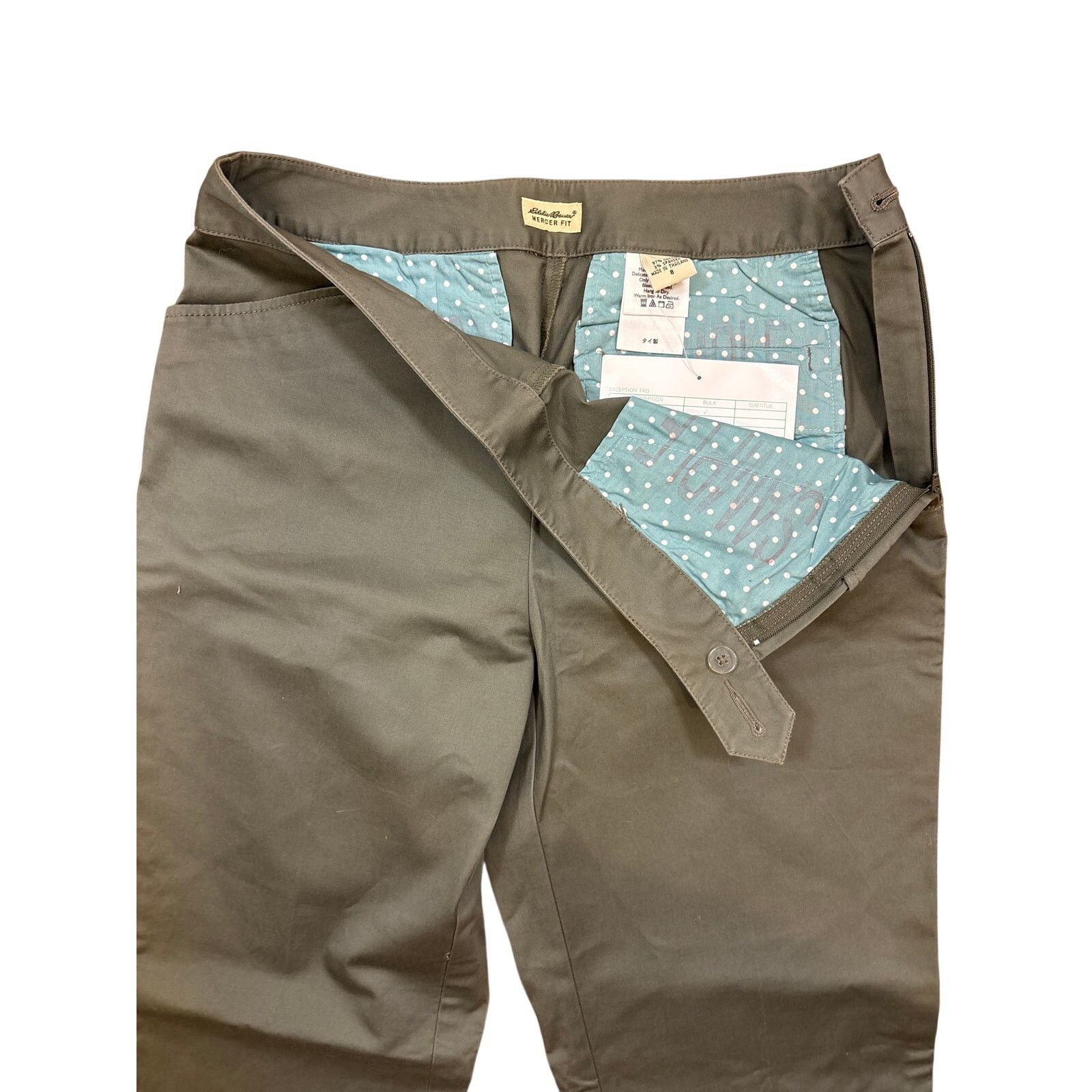 Eddie Bauer VTG 05 NWT Sample Eddie Bauer Mercer side zip slacks sz 8 Size 30" / US 8 / IT 44 - 1 Thumbnail