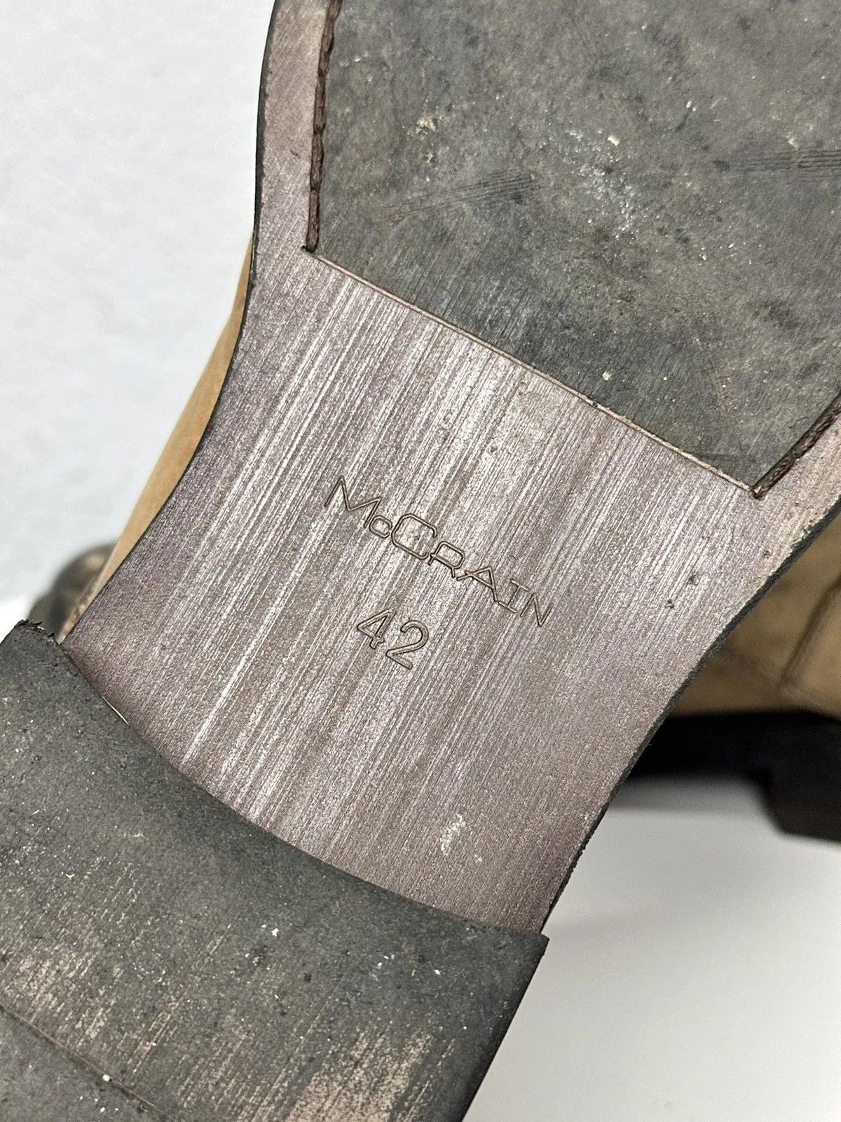 Hedi Slimane Vintage Guidi Style Leather AS 98 HandMade Italy Rare GOA Size US 9 / EU 42 - 9 Thumbnail