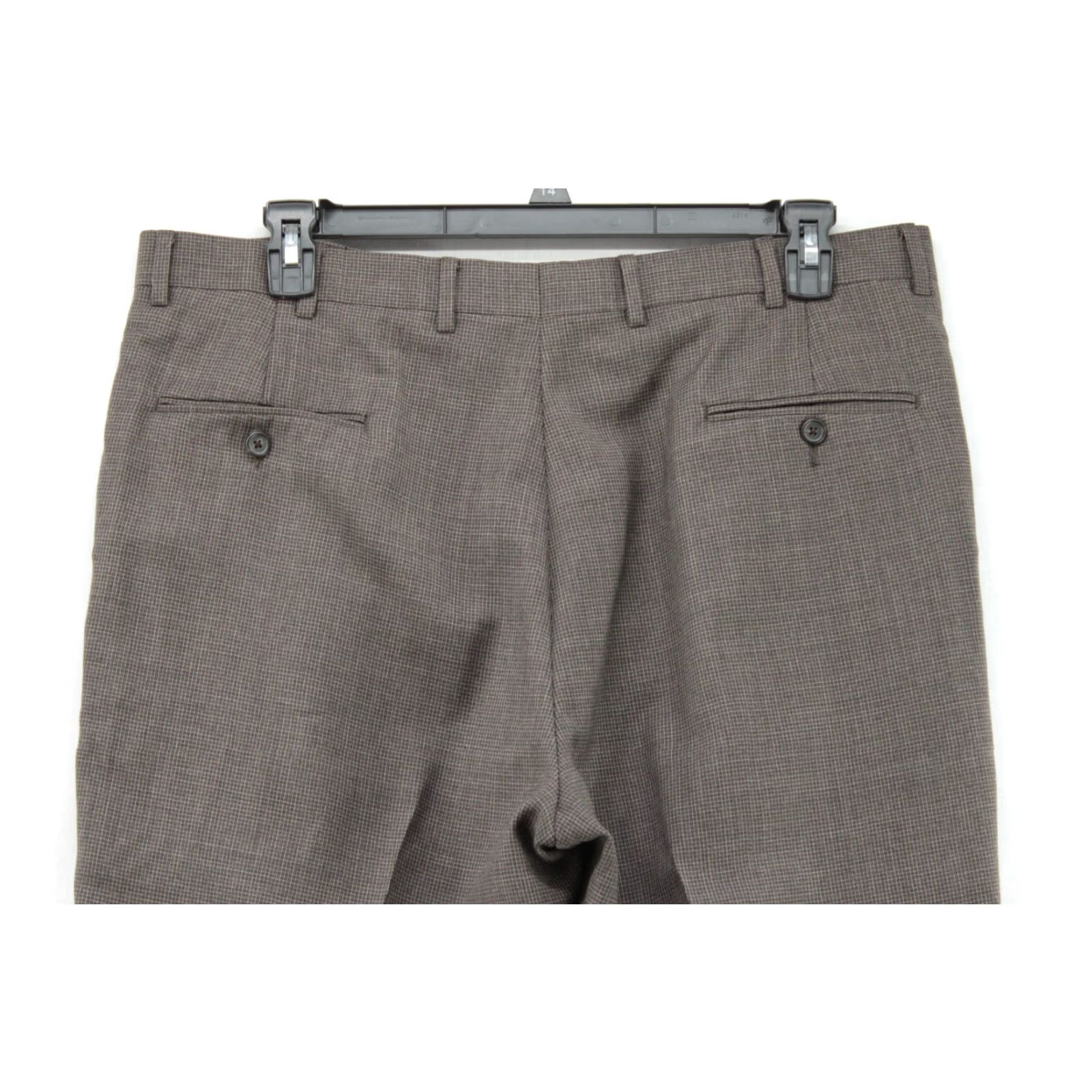 Hart Schaffner Marx VINTAGE Hart Schaffner Marx Dress Pants Men 38x30 Wool Green Preppy Office Casual Regular Mens Size US 38 / EU 54 - 6 Thumbnail