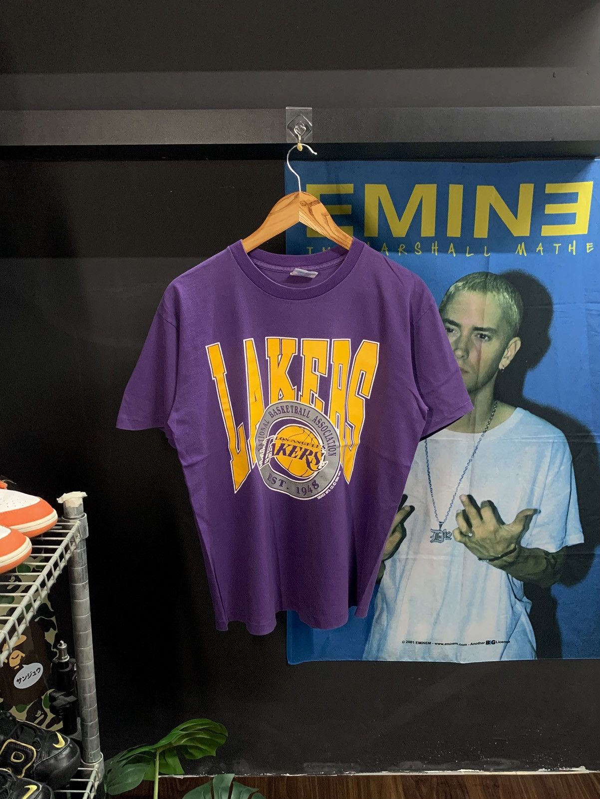 NBA VINTAGE NBA LAKERS 1990 Size US L / EU 52-54 / 3 - 1 Thumbnail