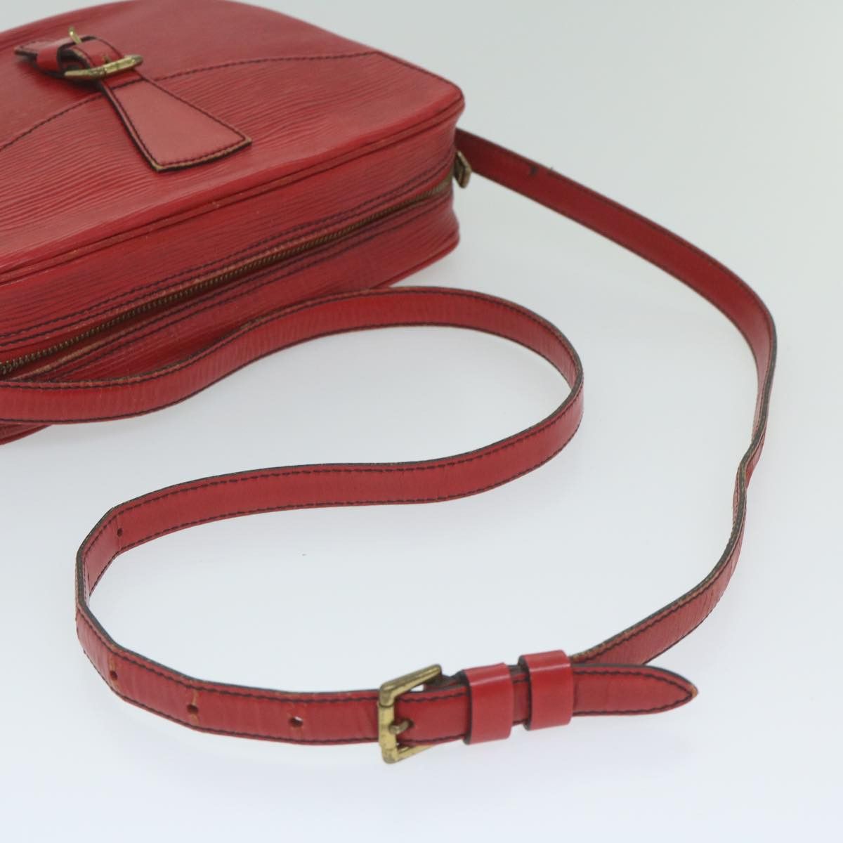 Louis Vuitton LOUIS VUITTON Epi Jeune Fille Shoulder Bag Red M52157 Size ONE SIZE - 8 Thumbnail