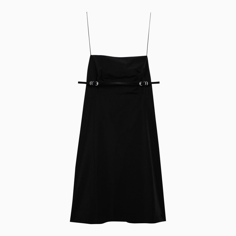 Givenchy o1d2blof0824 Straps Mini Dress in Black Size S / US 4 / IT 40 - 1 Thumbnail