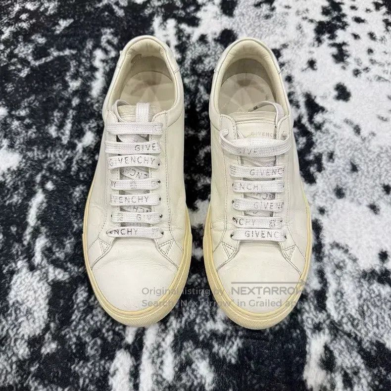 Givenchy Givenchy Urban Leather Tie-Up Casual Low-Top Shoes Size US 8 / EU 41 - 1 Thumbnail