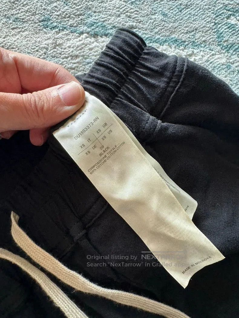 Rick Owens Rick Owens Darkshadow Cotton Cropped Pants. Size US 28 / EU 44 - 2 Thumbnail