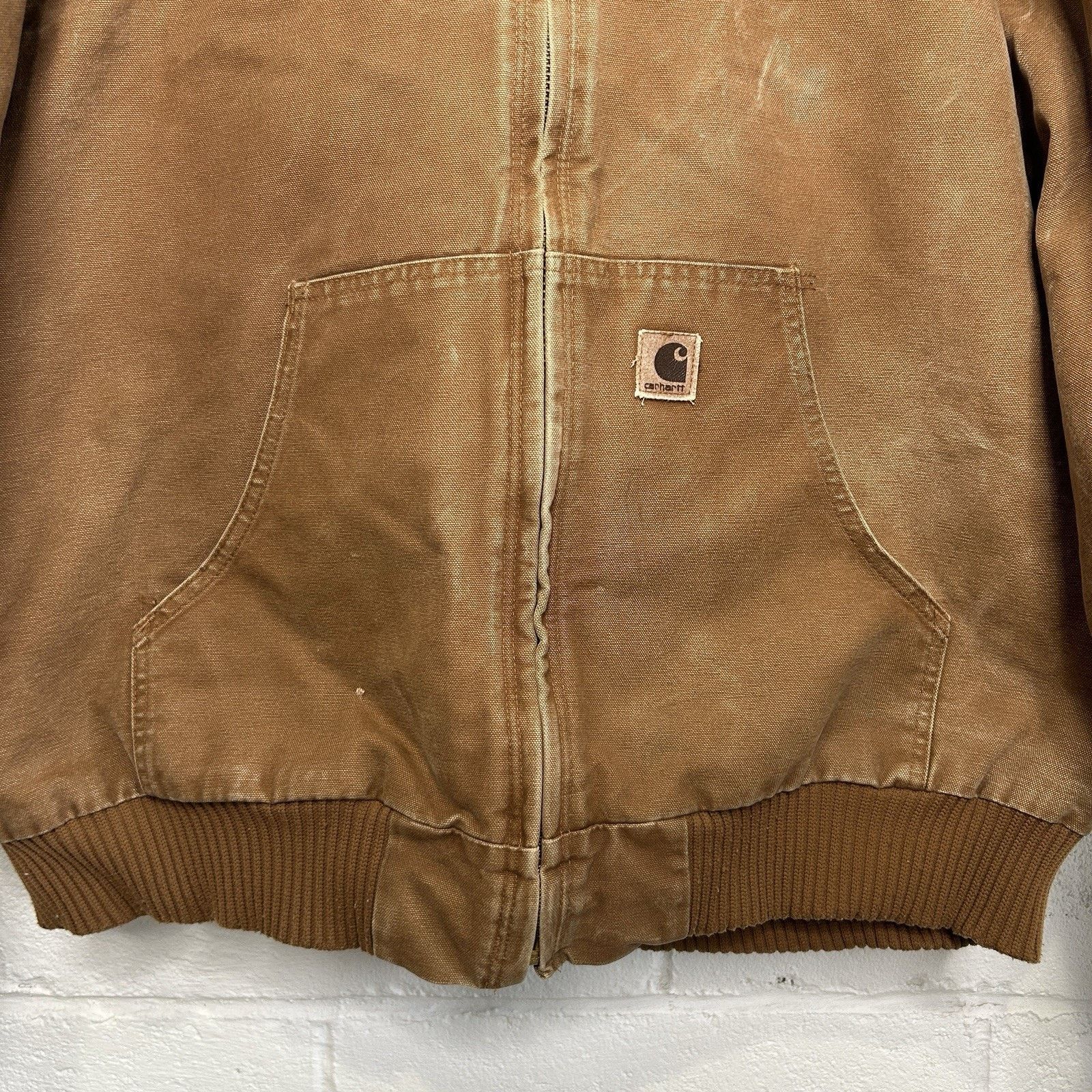 Carhartt Carhartt Hooded Quilt-Lined Active Jacket “Brown” J130-211 Size US XL / EU 56 / 4 - 4 Thumbnail