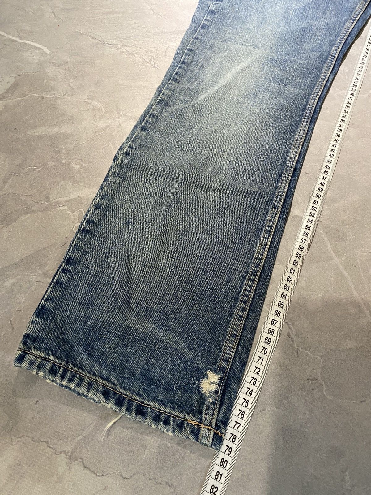 Japanese Brand SWAG Baggy Vintage Jeans Number Nine style- Y2K Drip Rare Size US 31 - 6 Thumbnail