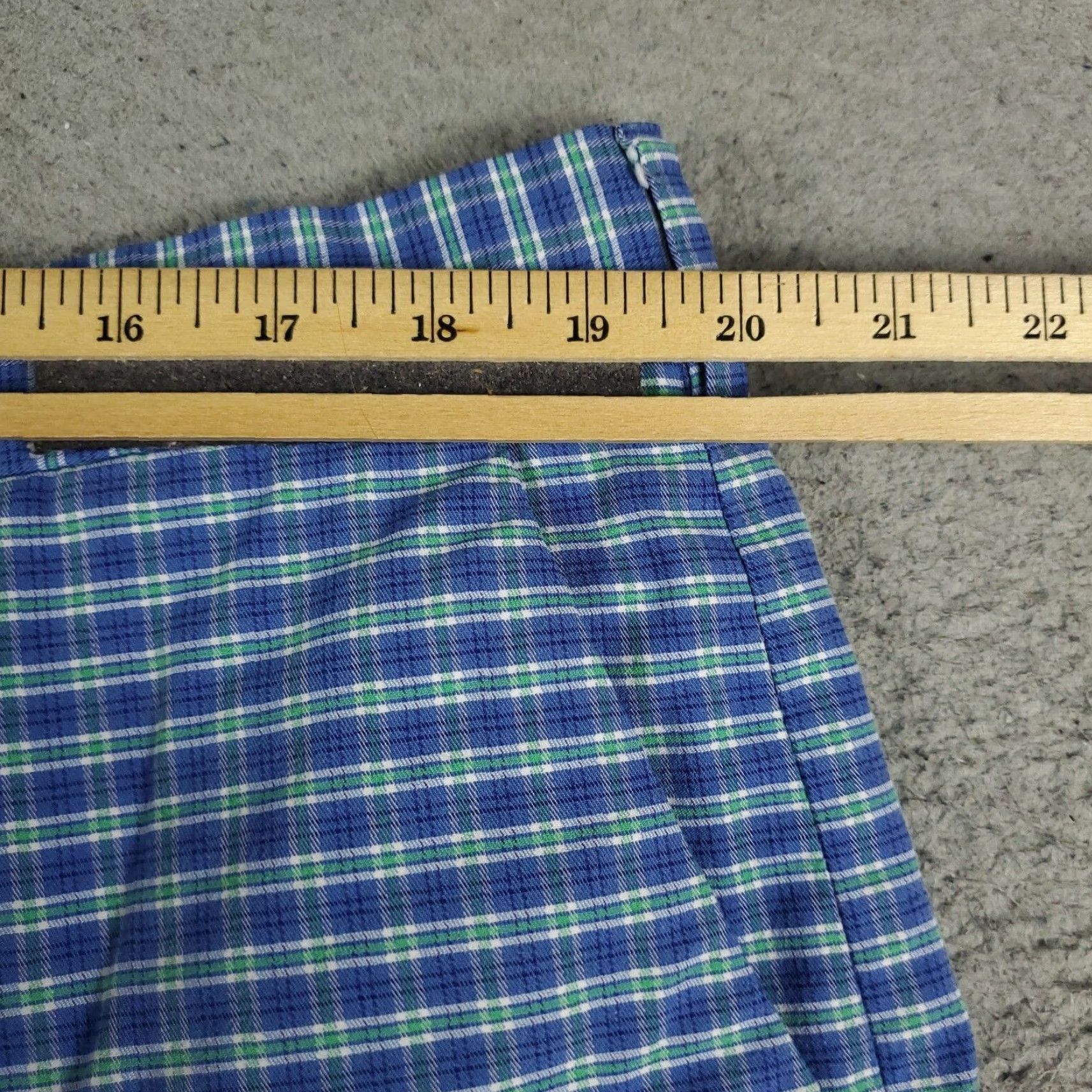 Ralph Lauren Ralph Lauren Mens Shorts Size 40 XL Extra Large Blue Plaid Casual Size US 40 / EU 56 - 4 Thumbnail
