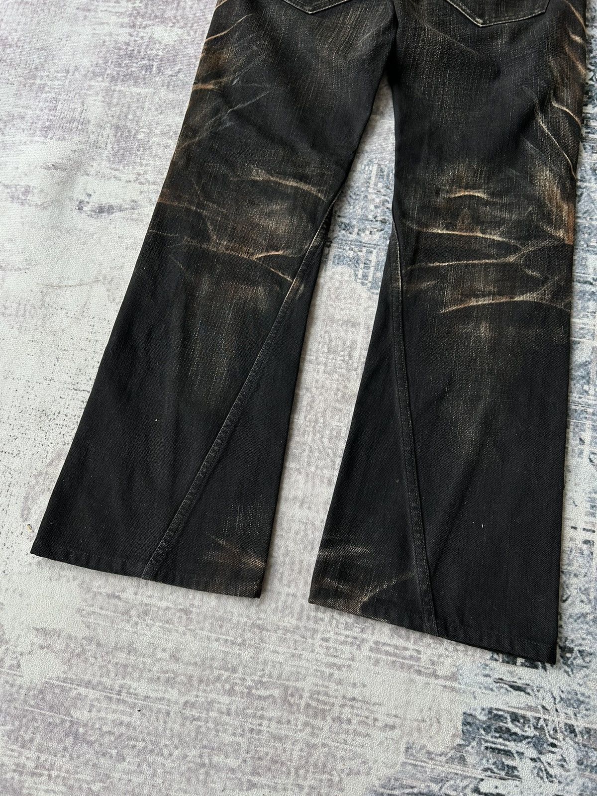 Tornado Mart Tornado Mart Super Lace Flared Denim Size US 33 - 16 Thumbnail