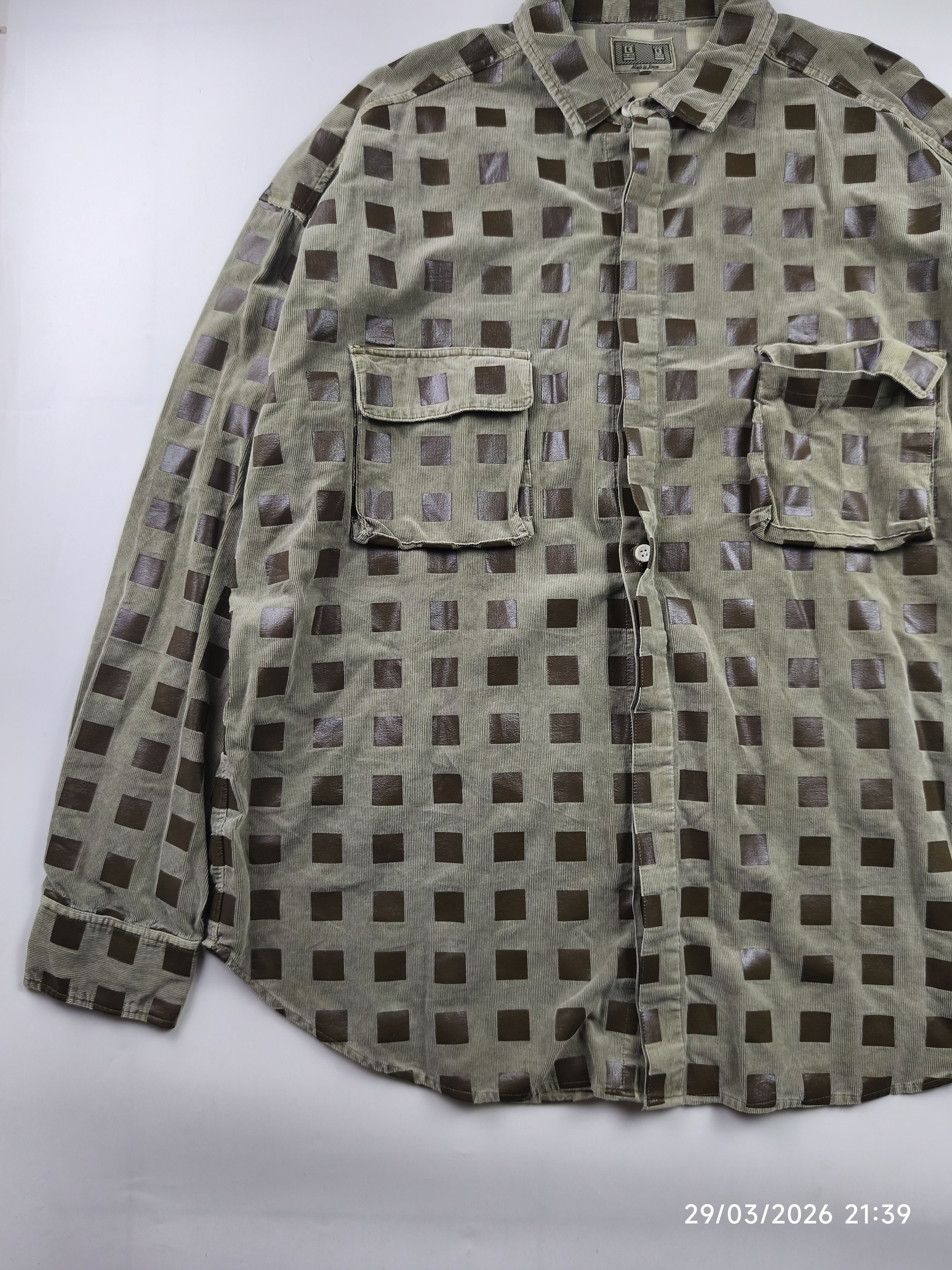Cav Empt Cav empt overdye cord dot big shirt Size US XL / EU 56 / 4 - 3 Thumbnail